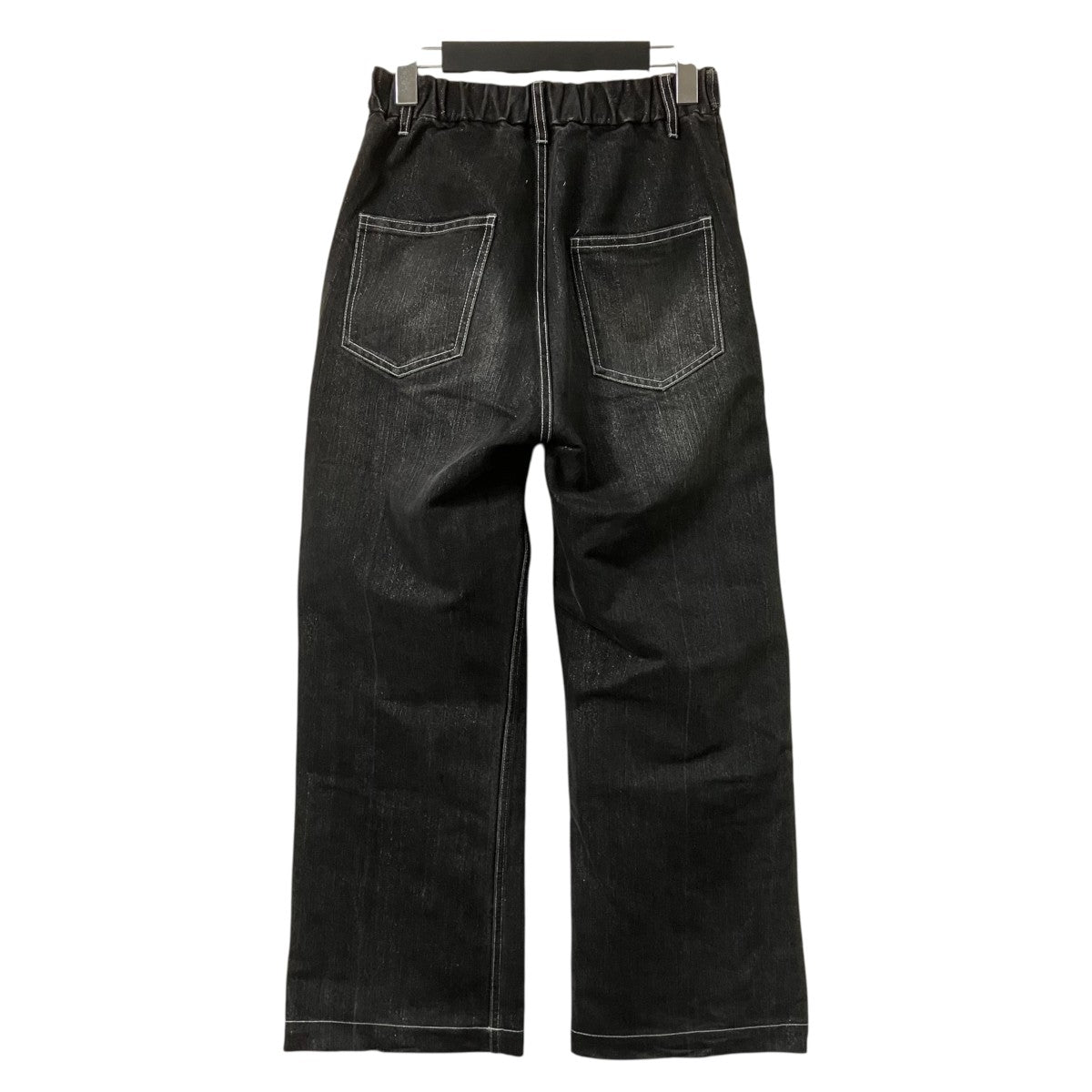 KAIKO SHINING FADED DENIM PANTSラメワイドデニムパンツKAIKO-24-018 古着・中古-2枚目のアイテム画像