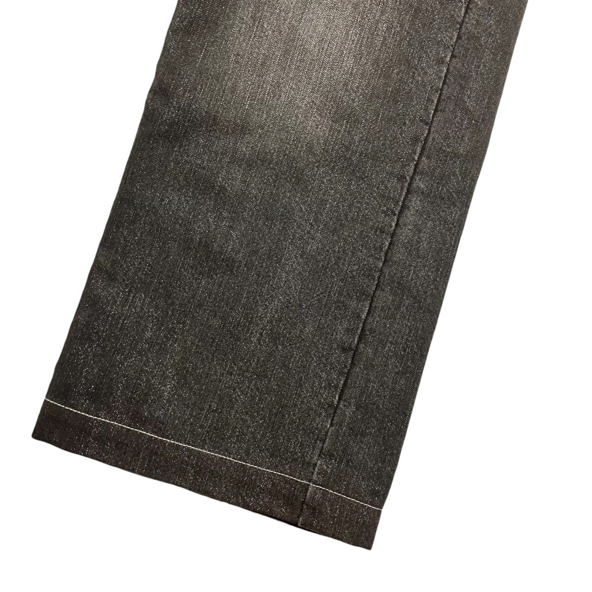 KAIKO SHINING FADED DENIM PANTSラメワイドデニムパンツKAIKO-24-018 古着・中古-5枚目のアイテム画像