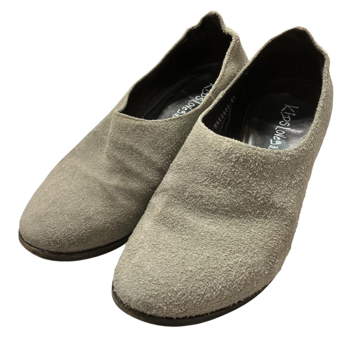 KIDS LOVE GAITE MUKTA SAL別注 MishimaスウェードシューズMKT2502 古着・中古-1枚目のアイテム画像