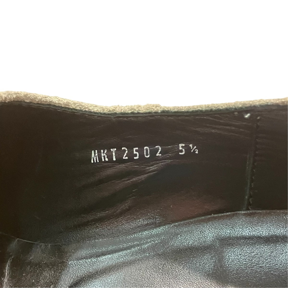 KIDS LOVE GAITE MUKTA SAL別注 MishimaスウェードシューズMKT2502 古着・中古-8枚目のアイテム画像