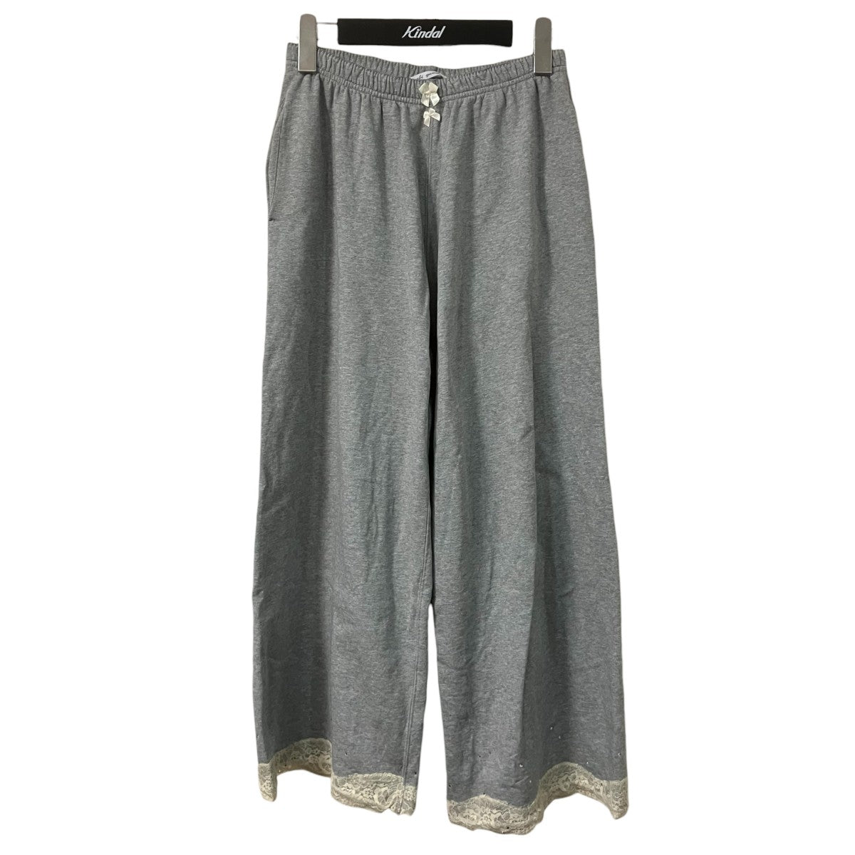GABI GAMEL レースヘムスウェットパンツ 古着・中古-1枚目のアイテム画像