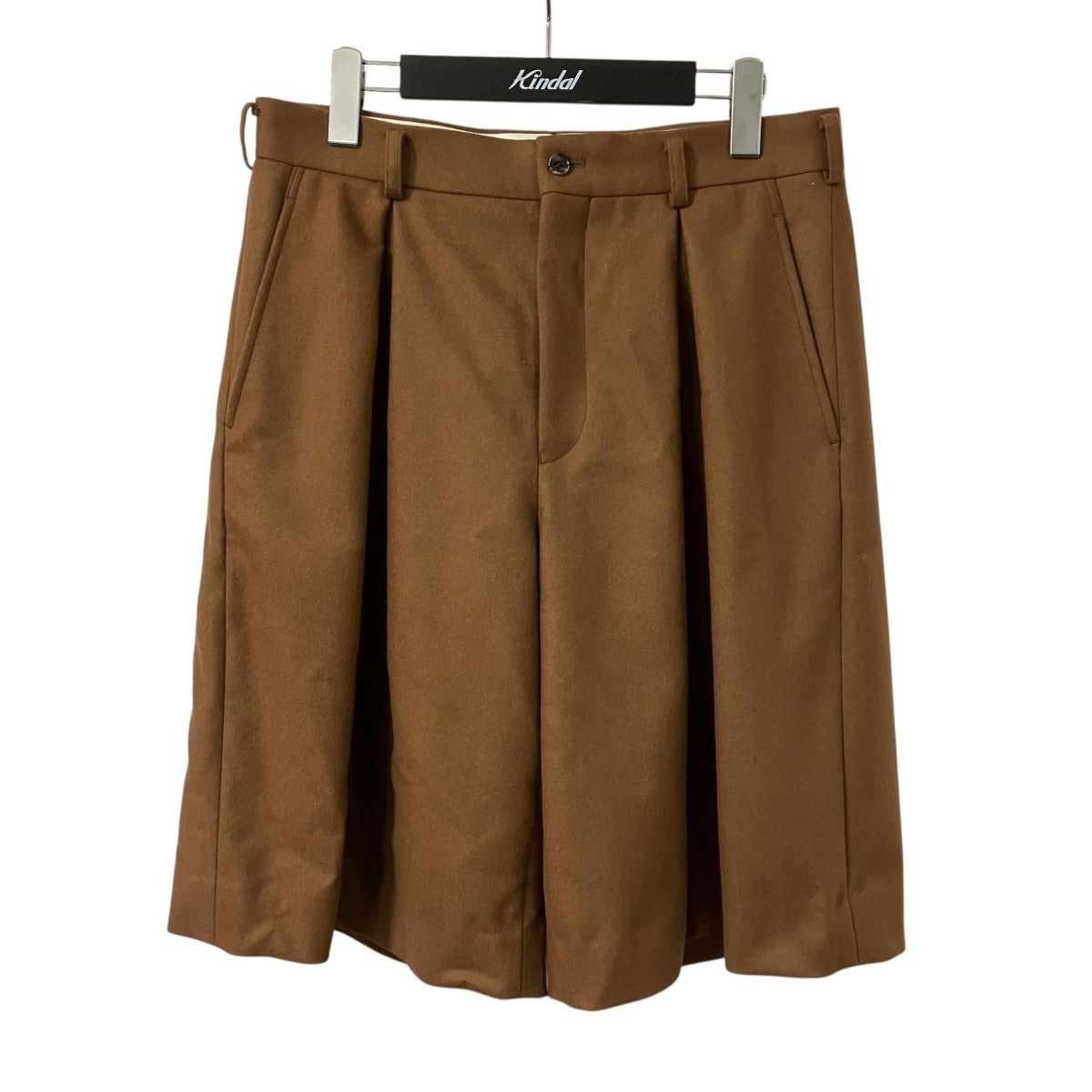 COMME des GARCONS HOMME PLUS 25AWボックスタックメルトンウールショーツPP P037 古着・中古-1枚目のアイテム画像