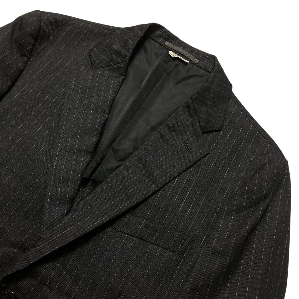 COMME des GARCONS HOMME DEUX 26SSウールピンストライプジャケットテ―ラードジャケットDQ-J024 古着・中古-3枚目のアイテム画像
