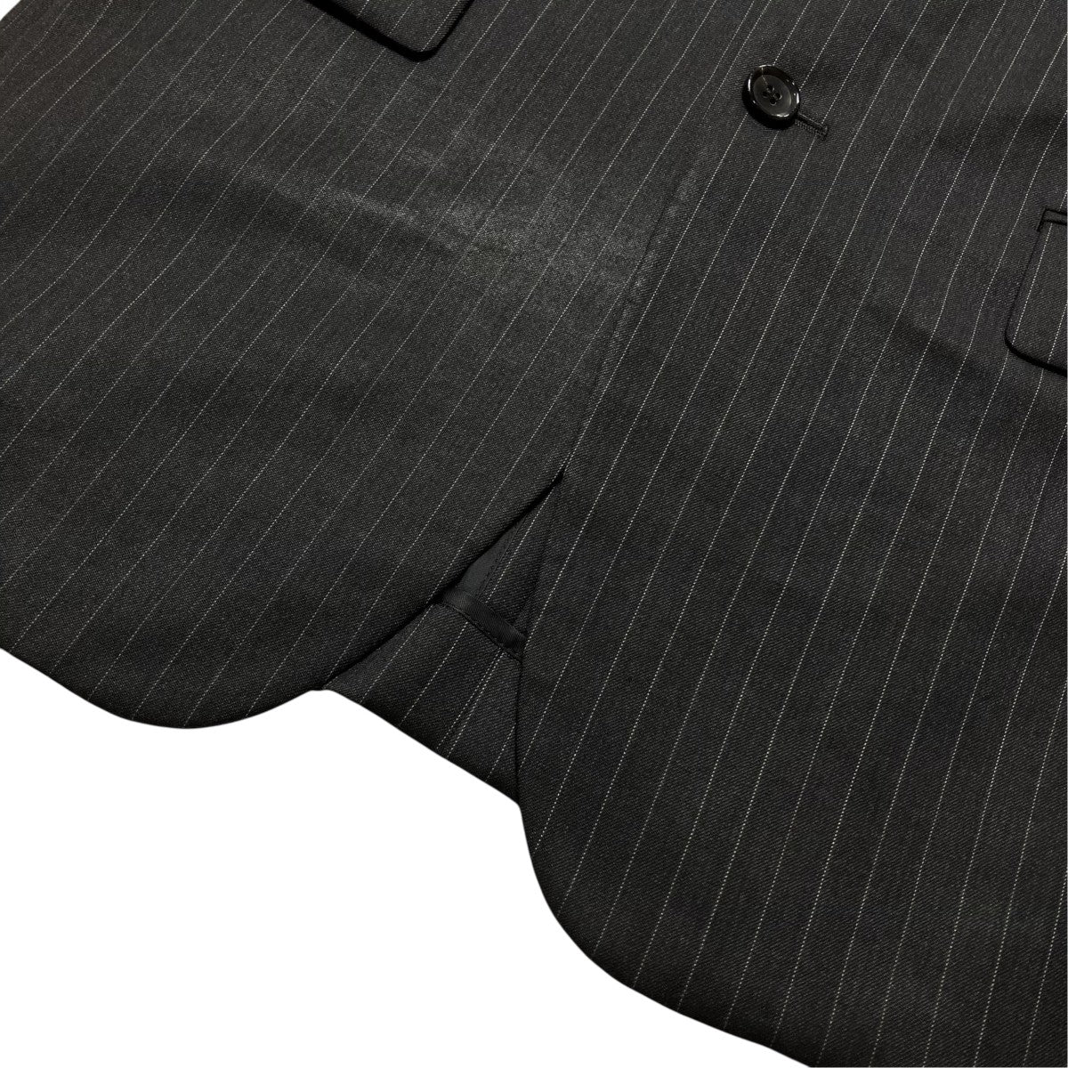 COMME des GARCONS HOMME DEUX 26SSウールピンストライプジャケットテ―ラードジャケットDQ-J024 古着・中古-6枚目のアイテム画像