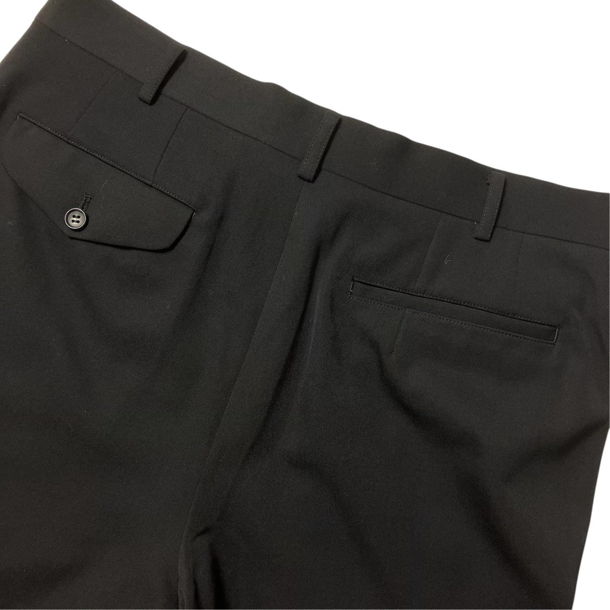 COMME des GARCONS HOMME PLUS 25AWウールギャバジンスリムスラックスPZ P010 古着・中古-4枚目のアイテム画像