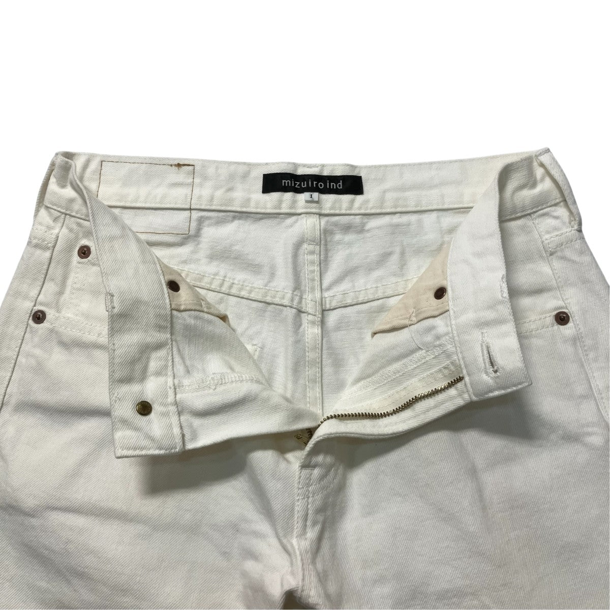 mizuiro-ind デニムパンツ 古着・中古-3枚目のアイテム画像