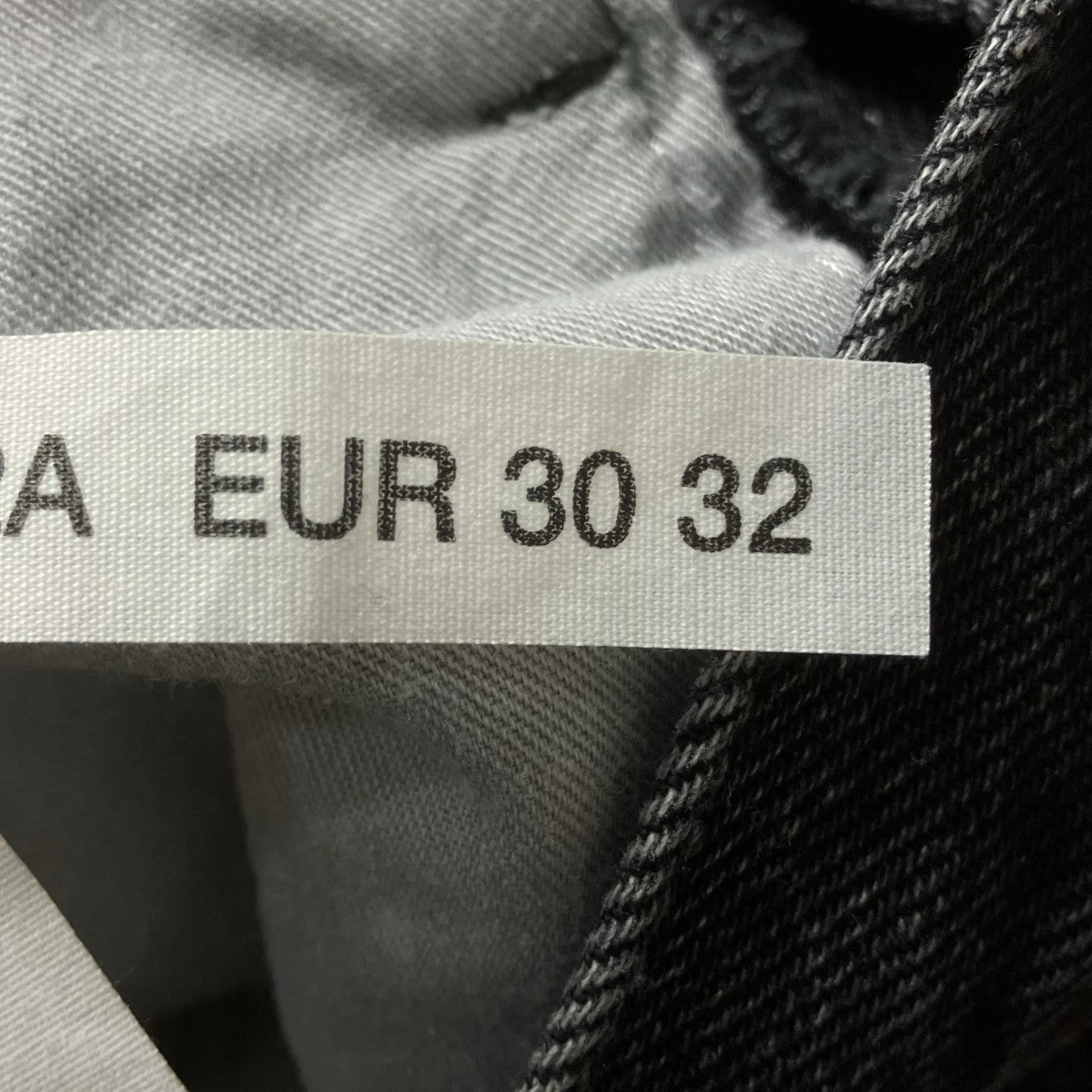 ACNE STUDIOS 22SS1996 Vintage BlackデニムパンツB00271- 古着・中古-7枚目のアイテム画像
