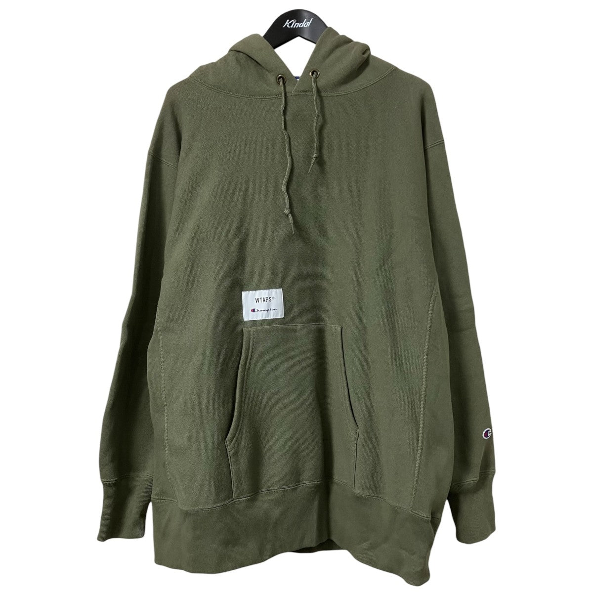 WTAPS×Champion REVERSE WEAVE フーディーC8-T109 古着・中古-1枚目のアイテム画像