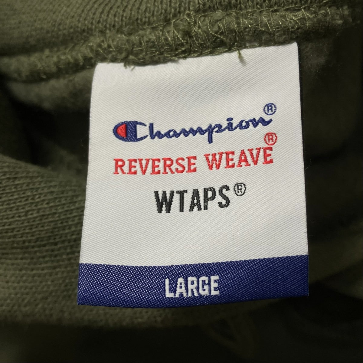 WTAPS×Champion REVERSE WEAVE フーディーC8-T109 古着・中古-7枚目のアイテム画像
