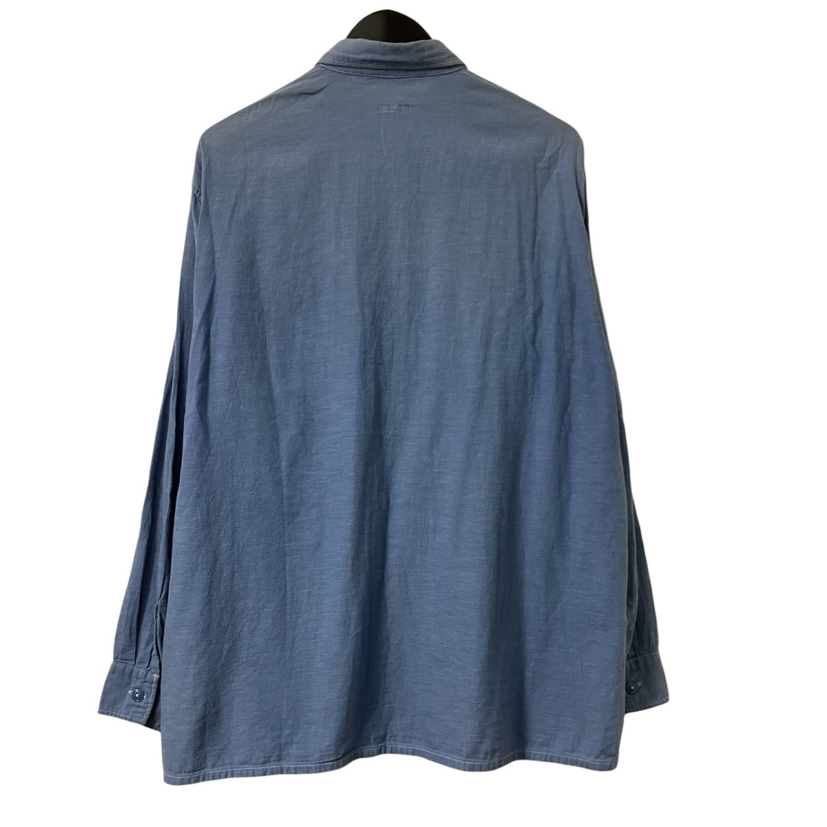 COMOLI 21SSベタシャン CPOシャツシャンブレーシャツT01-02011 古着・中古-2枚目のアイテム画像