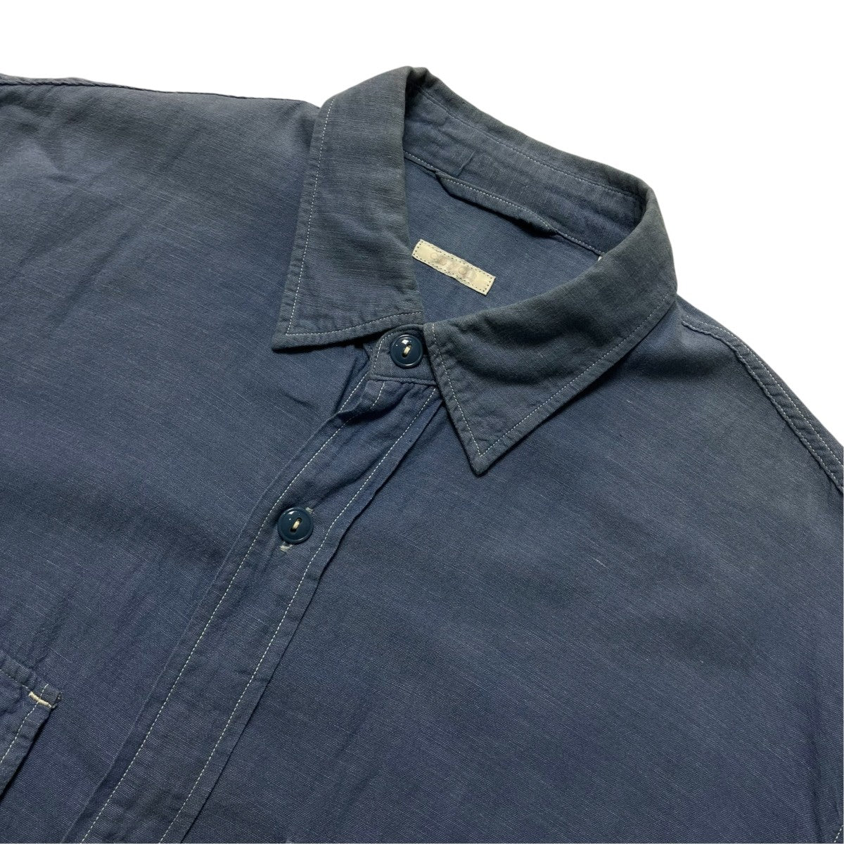 COMOLI 21SSベタシャン CPOシャツシャンブレーシャツT01-02011 古着・中古-3枚目のアイテム画像