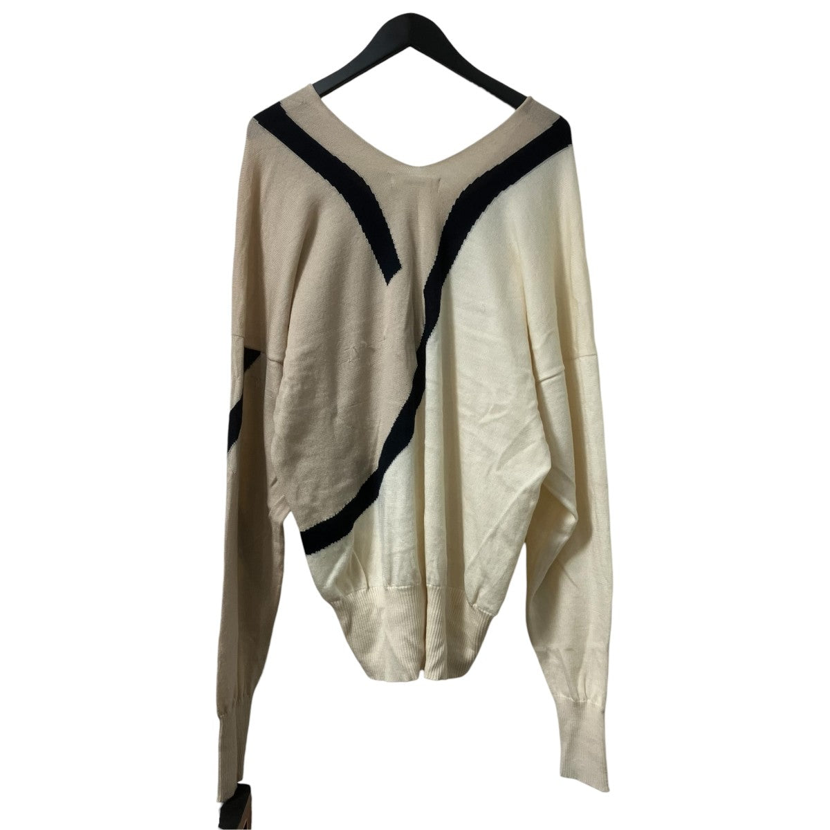 sulvam NOT SCHOOL KNITVネックニットSK-K01-810 古着・中古-2枚目のアイテム画像