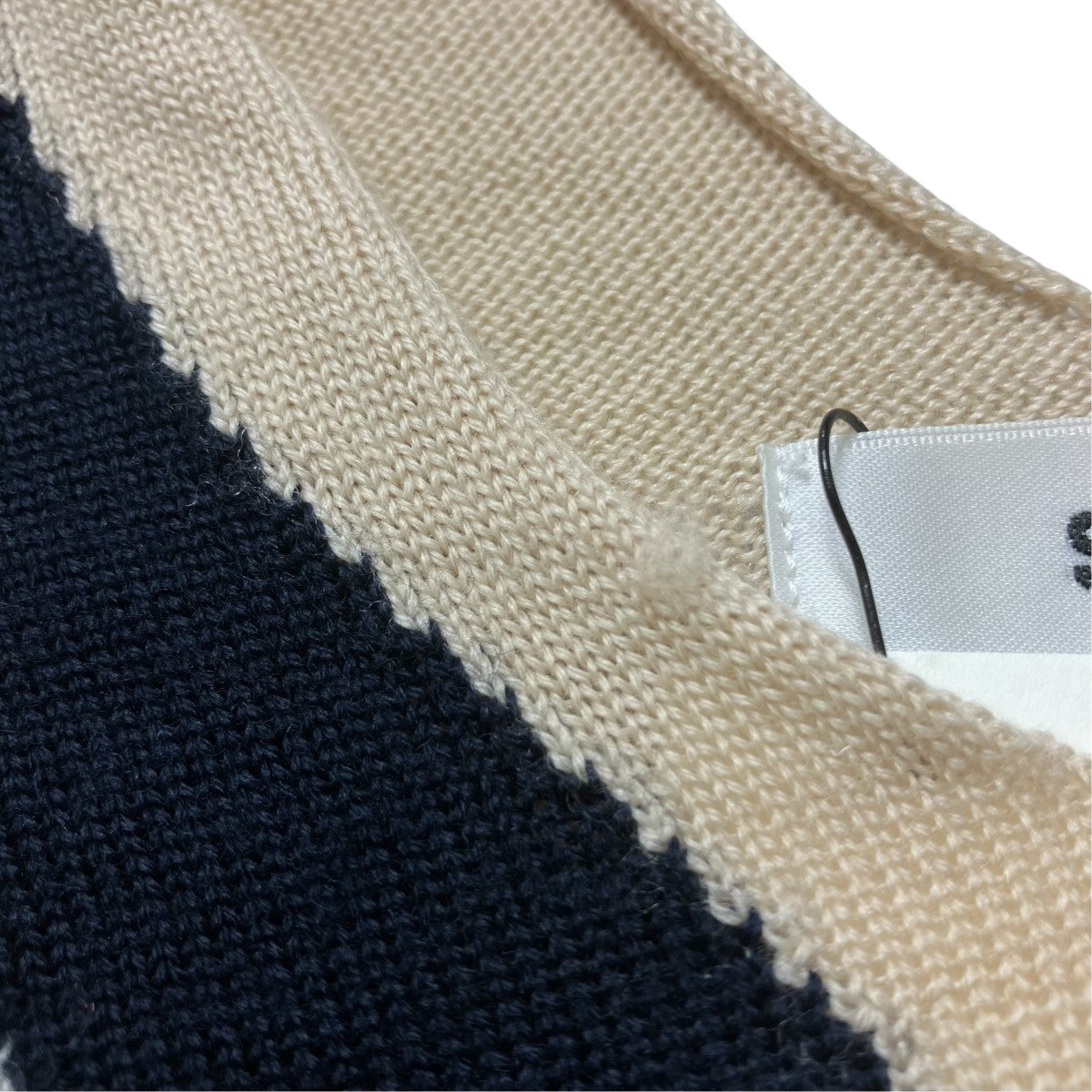 sulvam NOT SCHOOL KNITVネックニットSK-K01-810 古着・中古-4枚目のアイテム画像