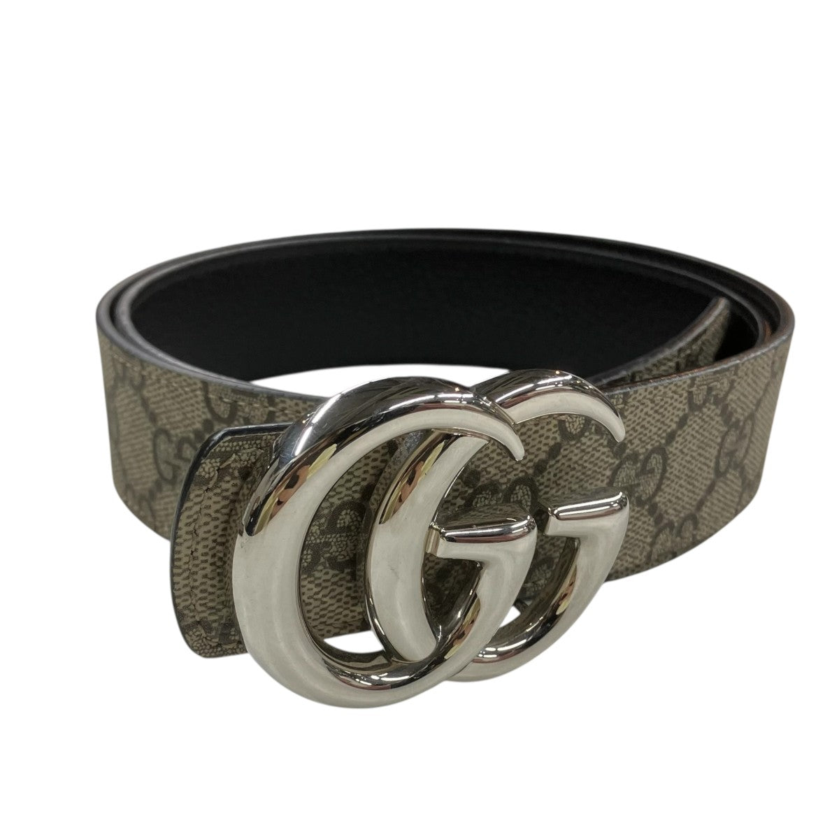 GUCCI ダブルG リバーシブル ベルトロゴベルト838593 古着・中古-1枚目のアイテム画像