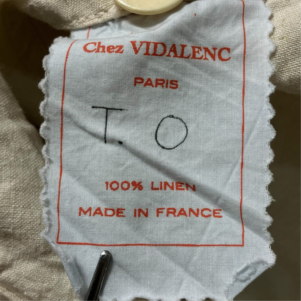 CHEZ VIDALENC ロングコート 古着・中古-7枚目のアイテム画像