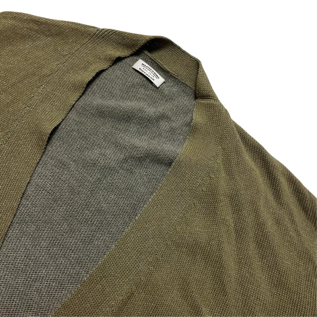 MAATEE＆SONS ニットカーディガンMT2103 0102 古着・中古-3枚目のアイテム画像
