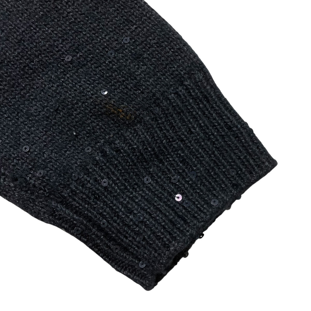 BRUNELLO CUCINELLI スパンコールネックニット 古着・中古-8枚目のアイテム画像