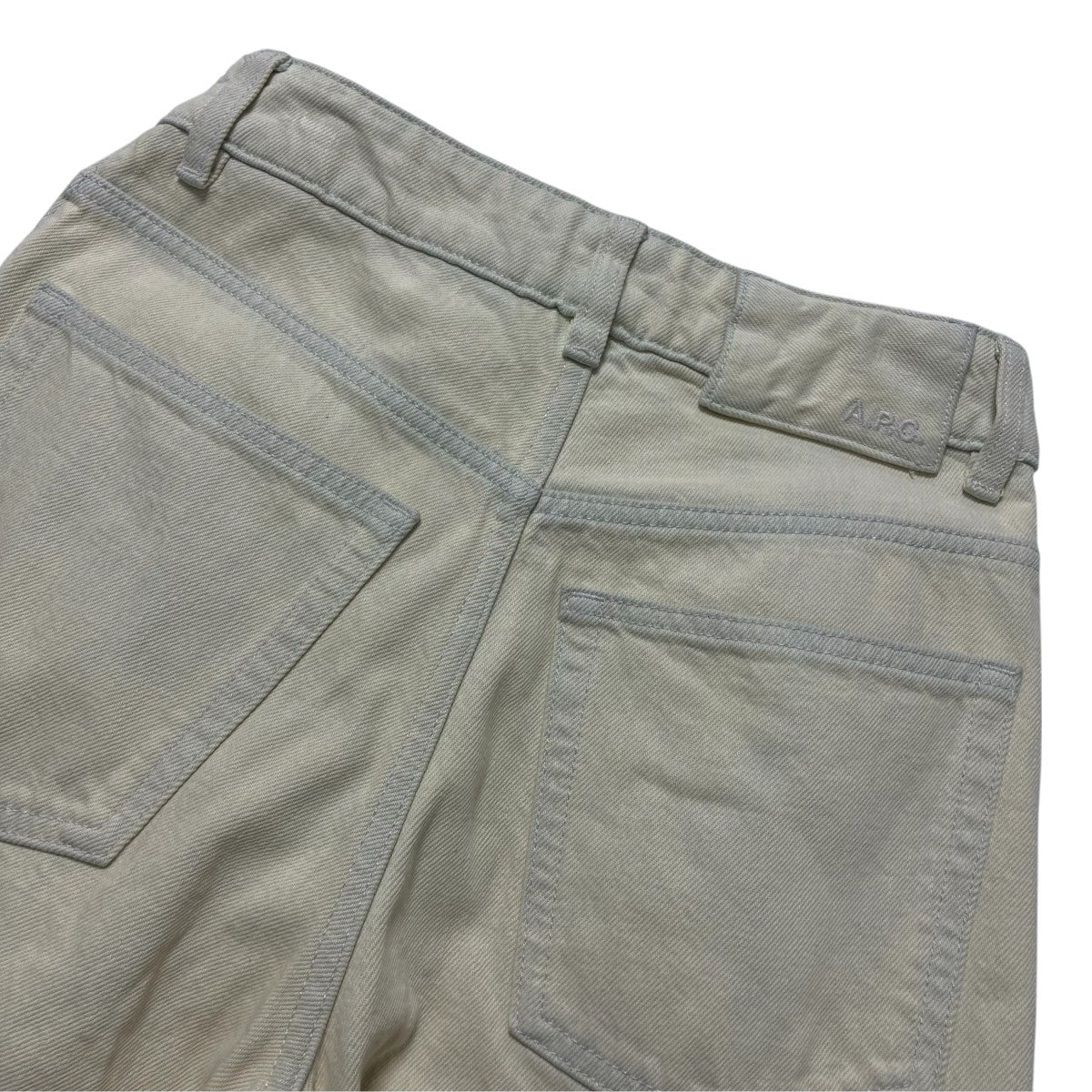 A．P．C． ワイドデニムパンツ23262-1-62513 古着・中古-4枚目のアイテム画像
