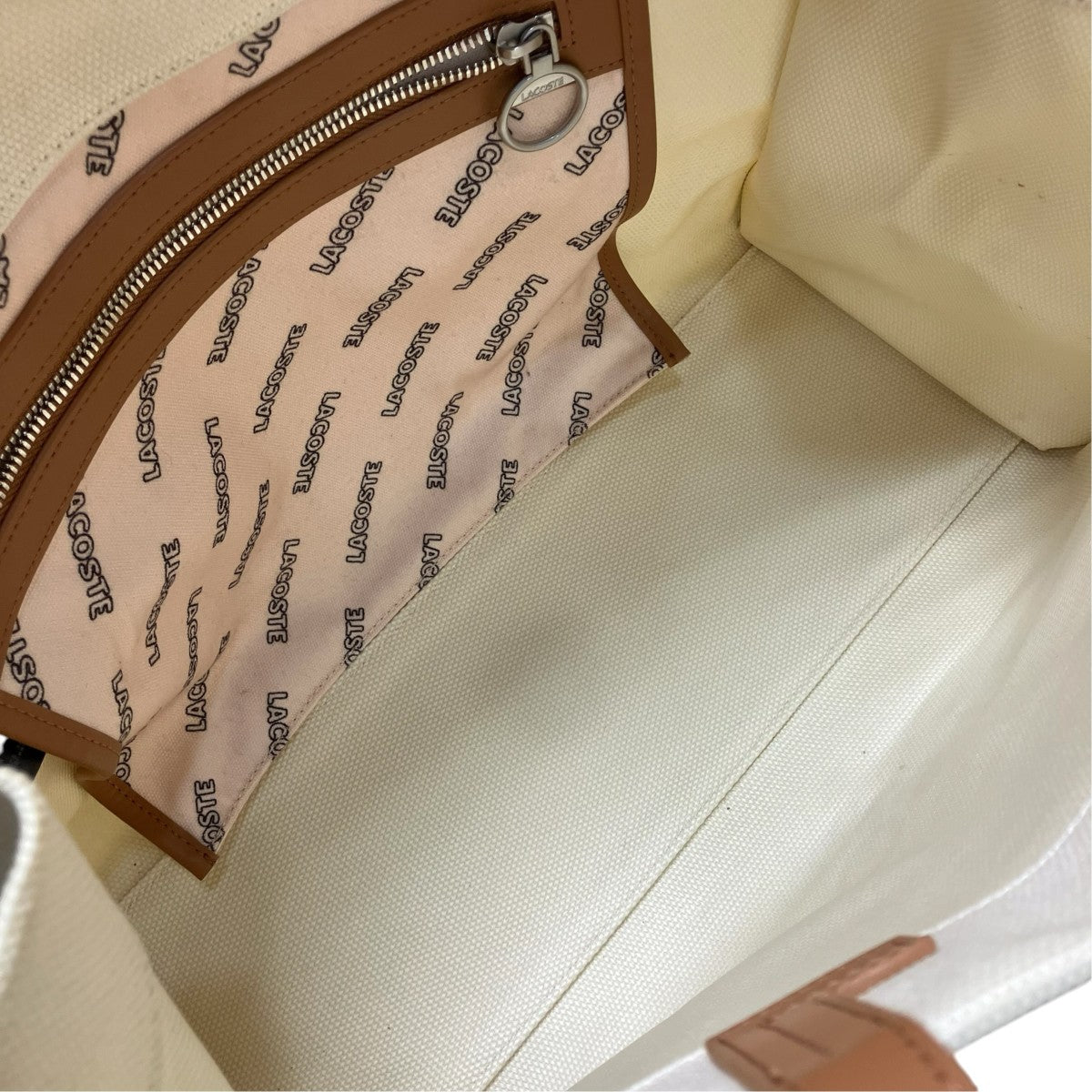 LACOSTE トートバッグF2425 古着・中古-9枚目のアイテム画像
