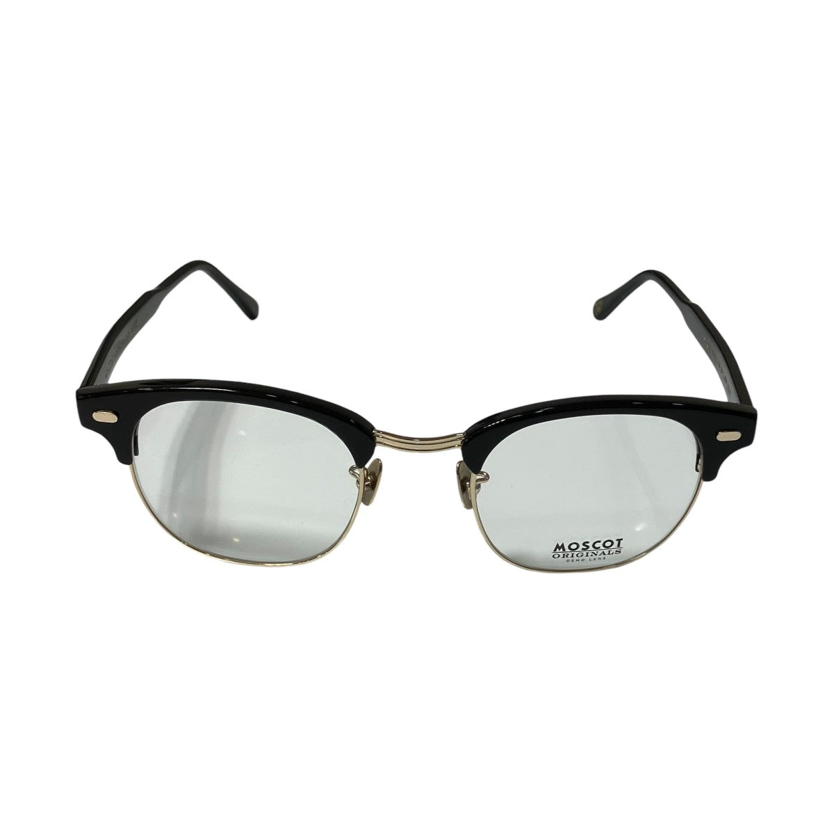 MOSCOT ブラックフレーム眼鏡YUKEL 古着・中古-3枚目のアイテム画像