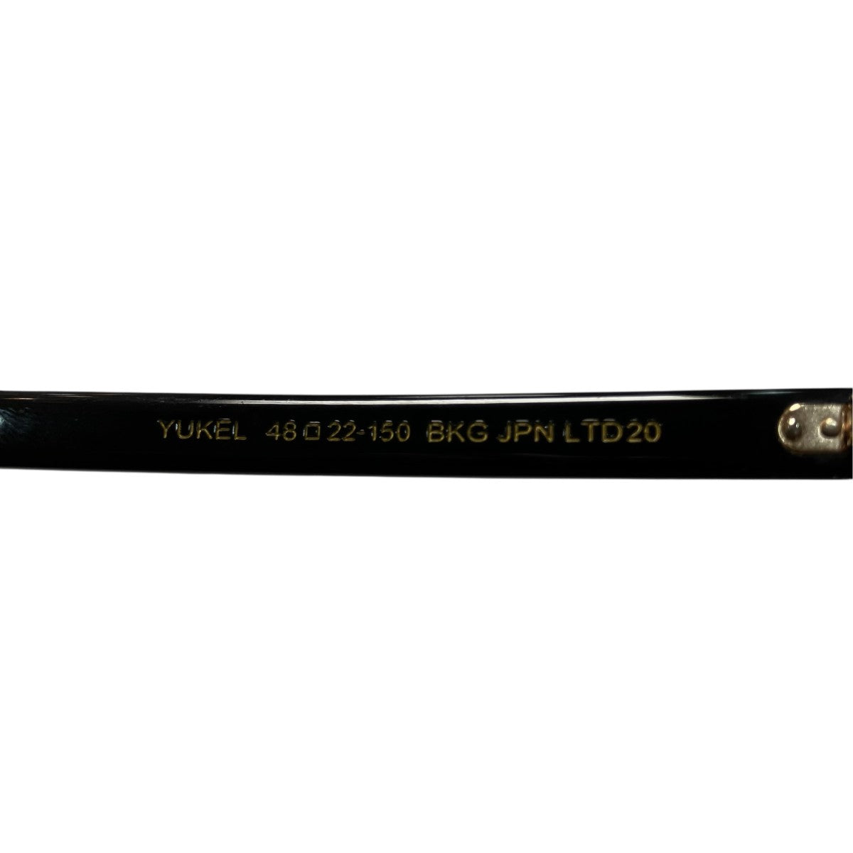 MOSCOT ブラックフレーム眼鏡YUKEL 古着・中古-7枚目のアイテム画像