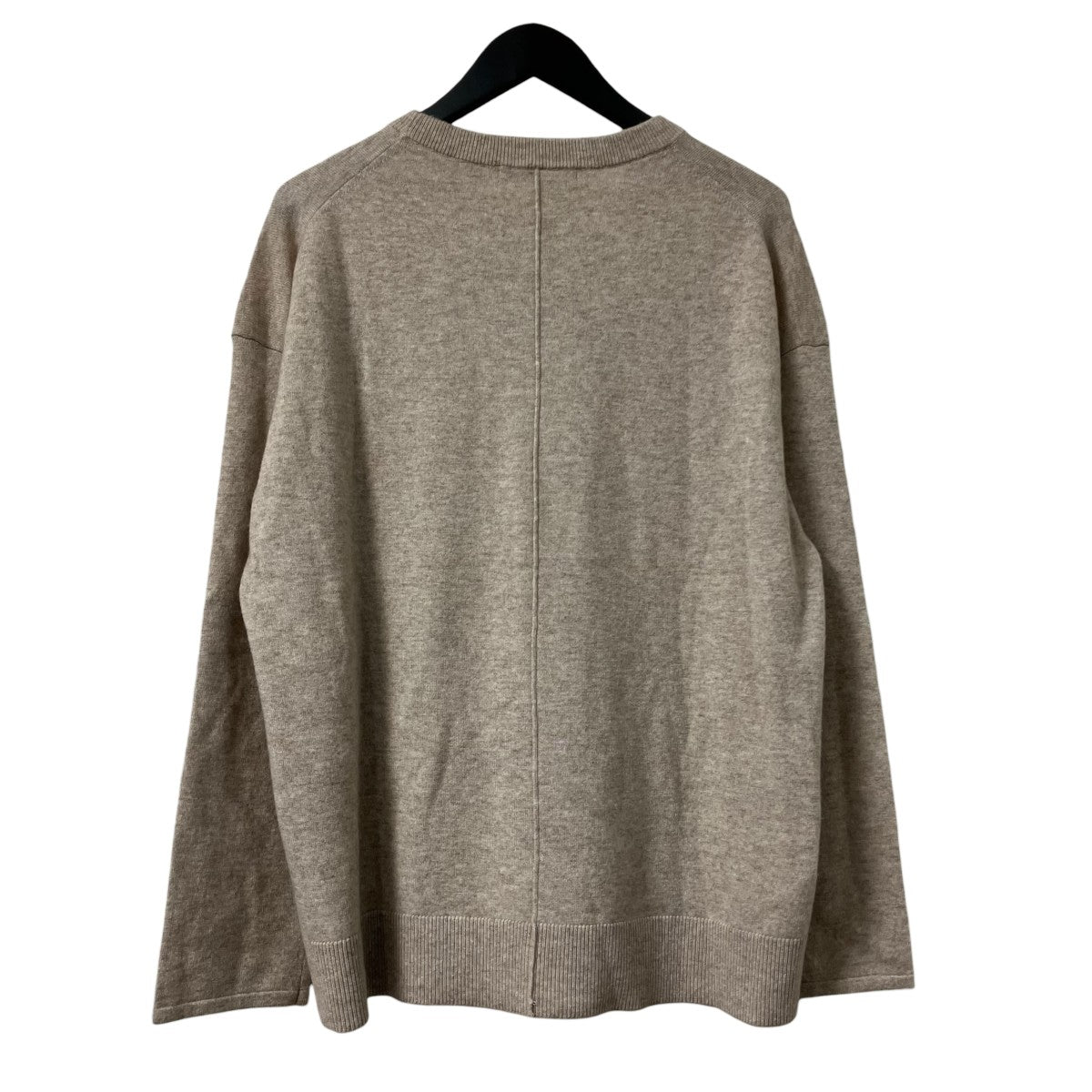 ETRE TOKYO ウールカシミヤニットプルオーバークルーネックセーター1222511024-0 古着・中古-2枚目のアイテム画像