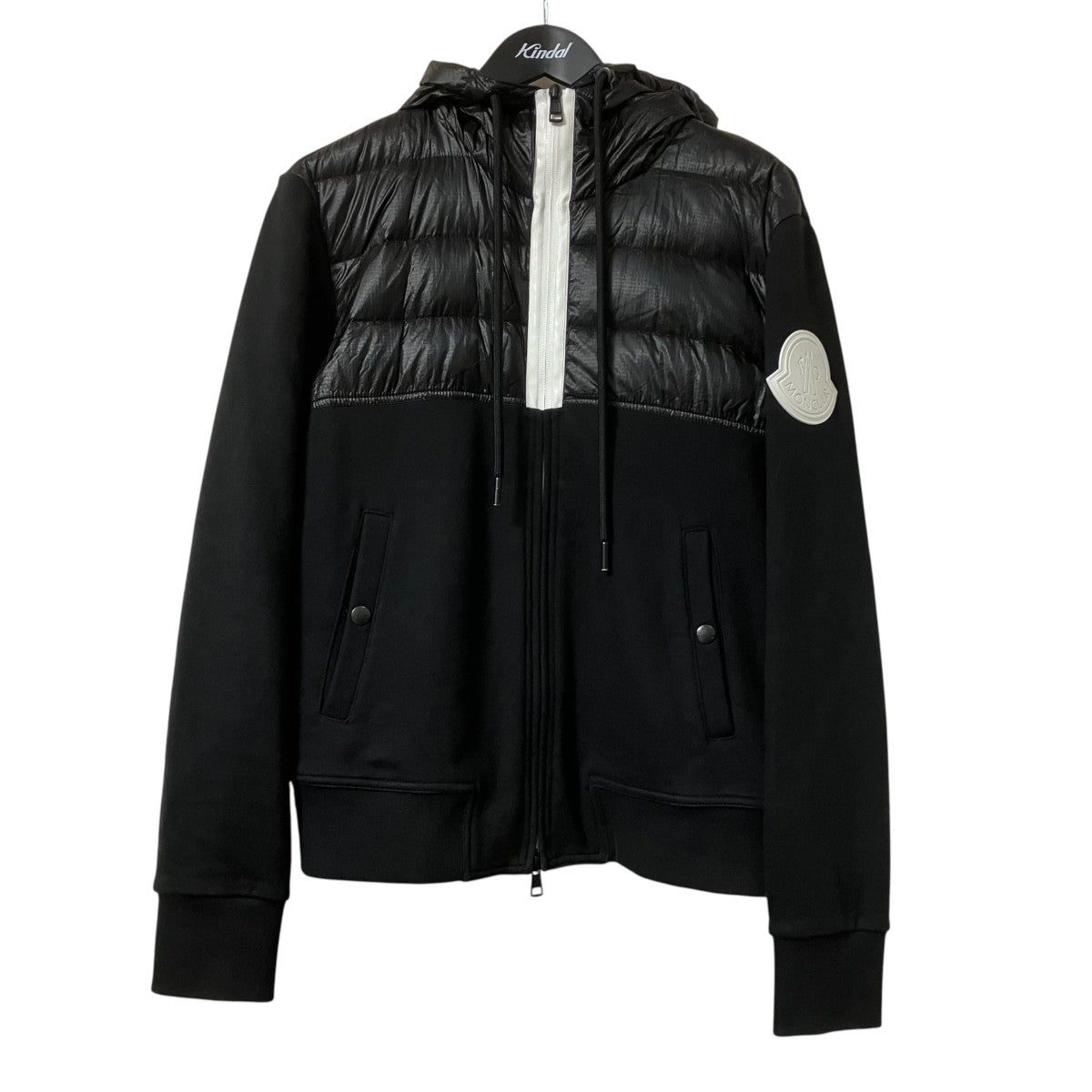 MONCLER MAGLIA CARDIGAN切替ダウンパーカーE20918427800 古着・中古-1枚目のアイテム画像