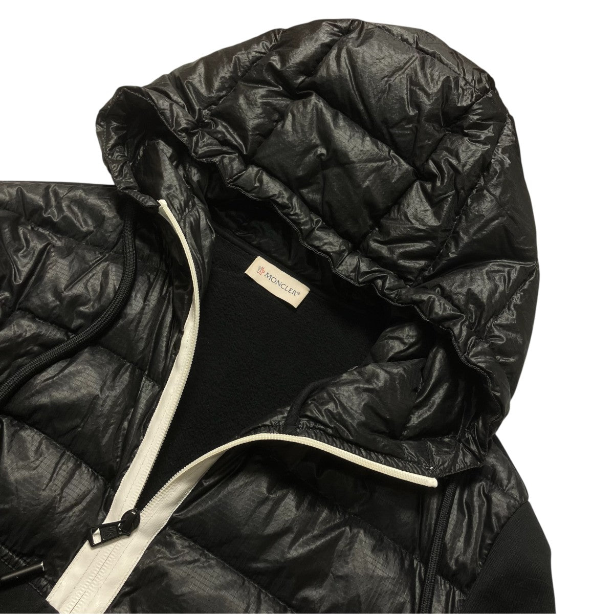 MONCLER MAGLIA CARDIGAN切替ダウンパーカーE20918427800 古着・中古-3枚目のアイテム画像
