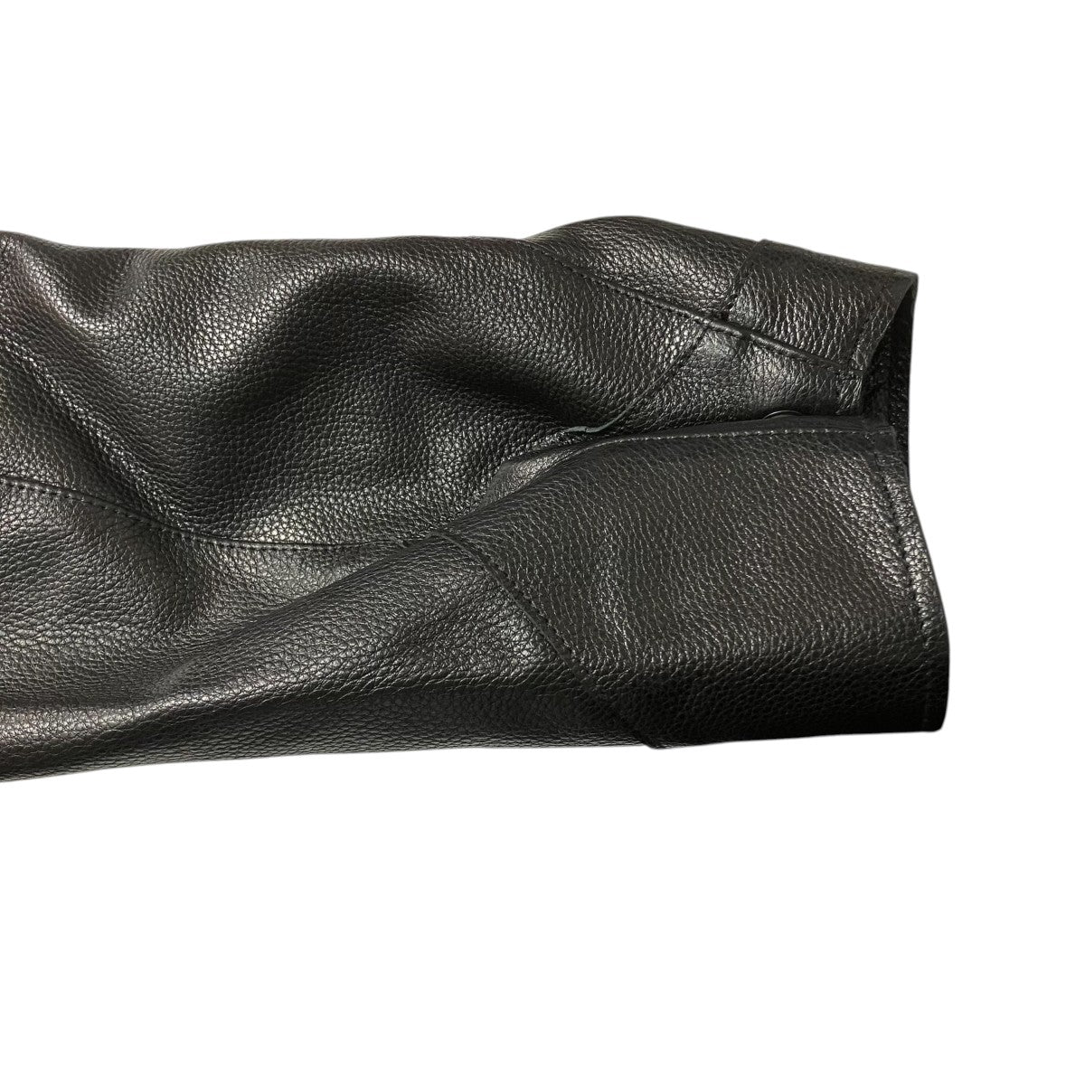 ANCELLM×GARDEN COWHIDE ZIP UP JAKETカウハイド ジップ アップ ジャケットANC-GRD-JK01 古着・中古-4枚目のアイテム画像