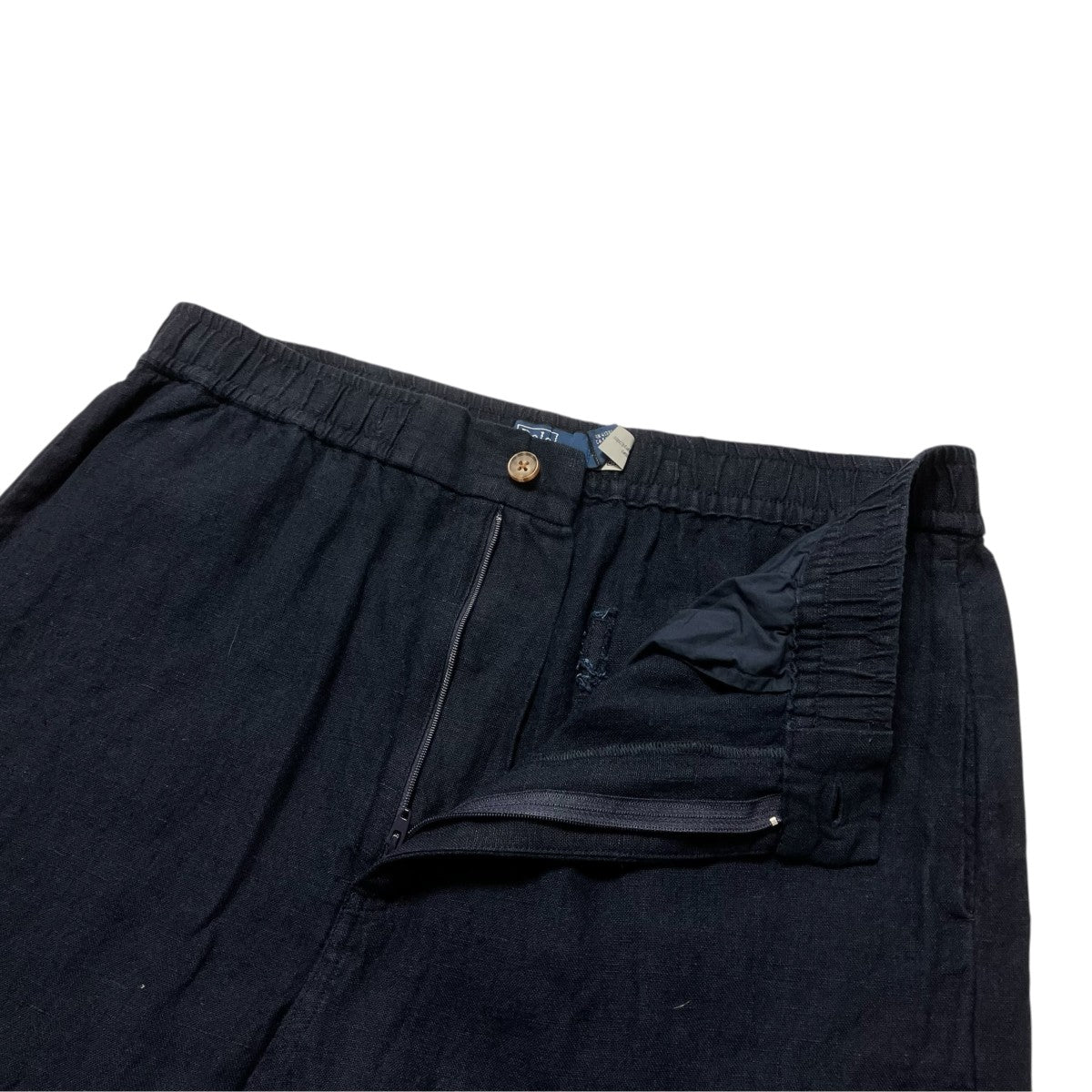 POLO RALPH LAUREN リネンワイドイージーパンツ 古着・中古-4枚目のアイテム画像