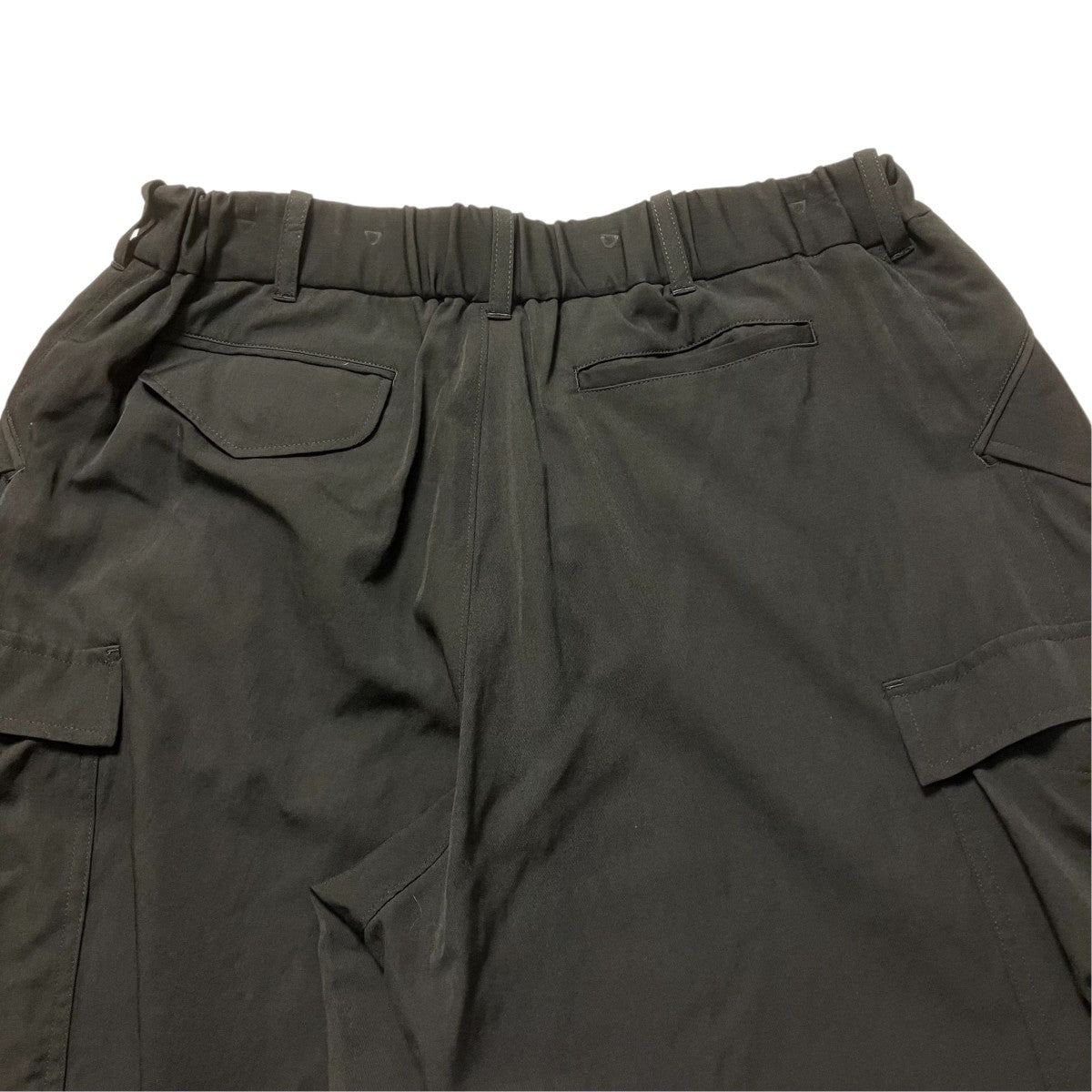 Y's(ワイズ) 25SSWOOL GABARDINE SAROUEL PANTSウール ギャバジン
