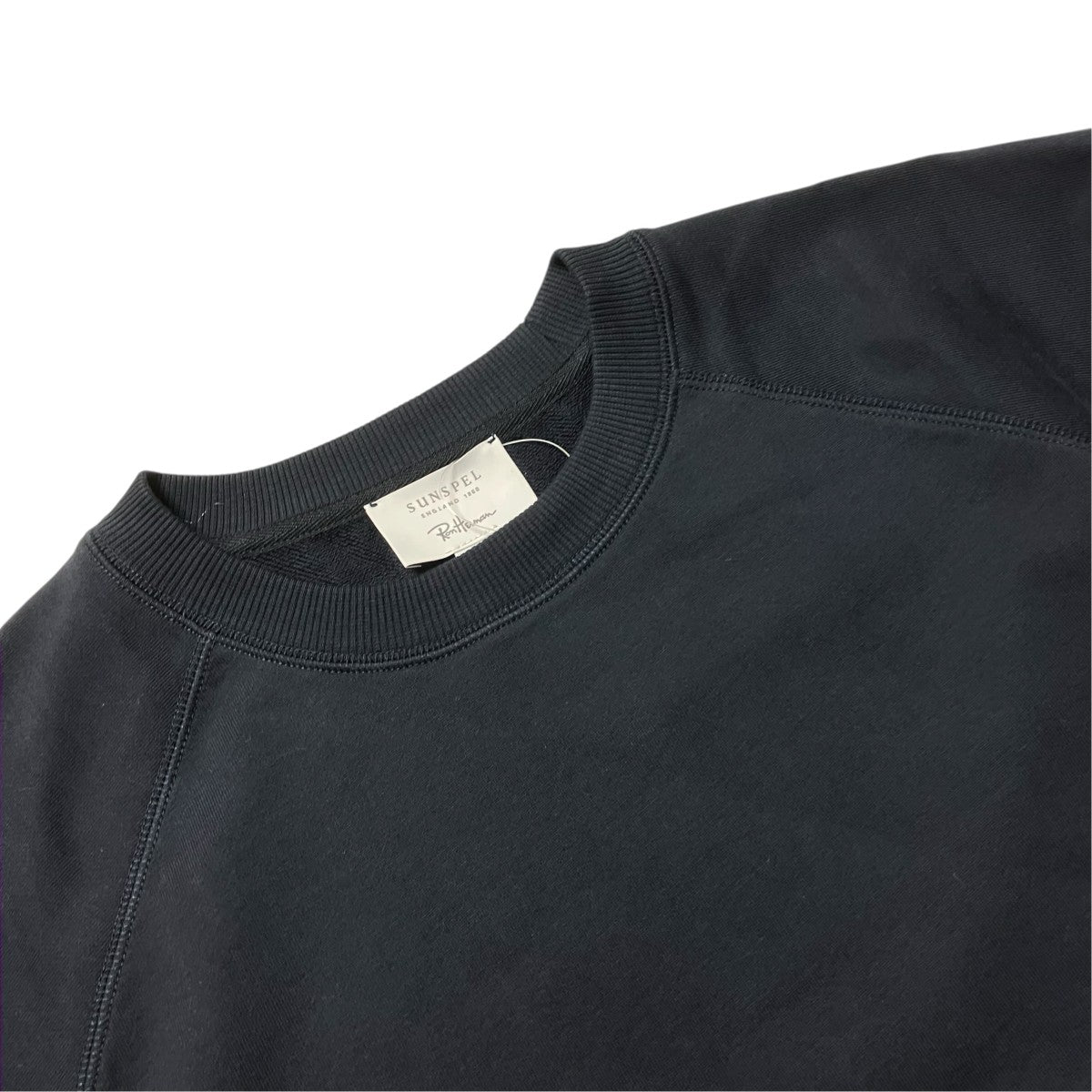 Ron Herman×SUNSPEL スーピマ ループバックスウェット ラグラン プルオーバーカットソー 古着・中古-3枚目のアイテム画像
