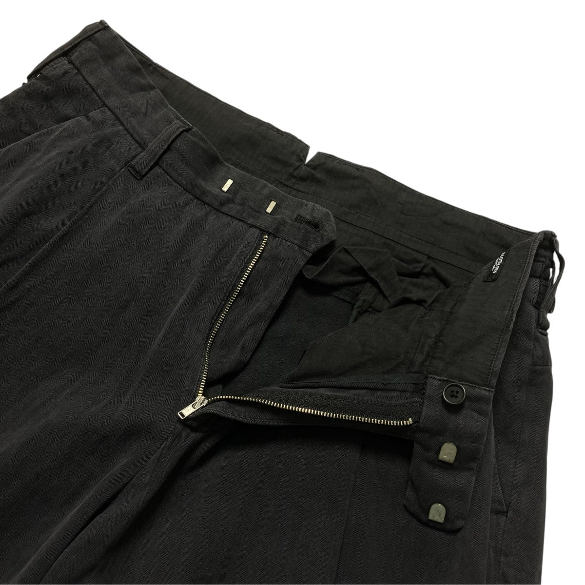 MAATEE＆SONS khaki別注 俺の軍パン ドゥルンタックパンツMTKH5103-0207 古着・中古-3枚目のアイテム画像
