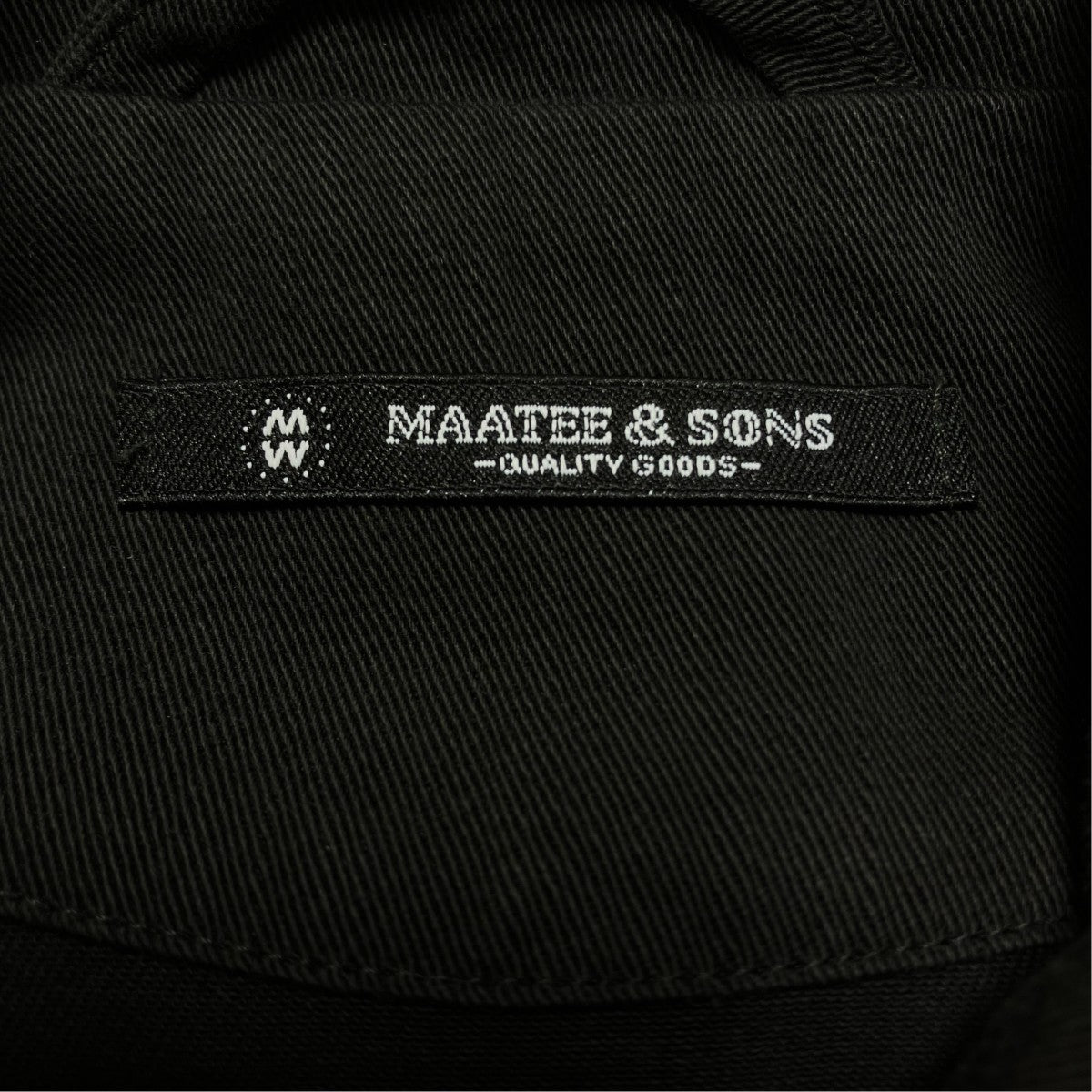 MAATEE＆SONS for khaki Shirt JacketカバーオールMTKH5303-0610 古着・中古-10枚目のアイテム画像