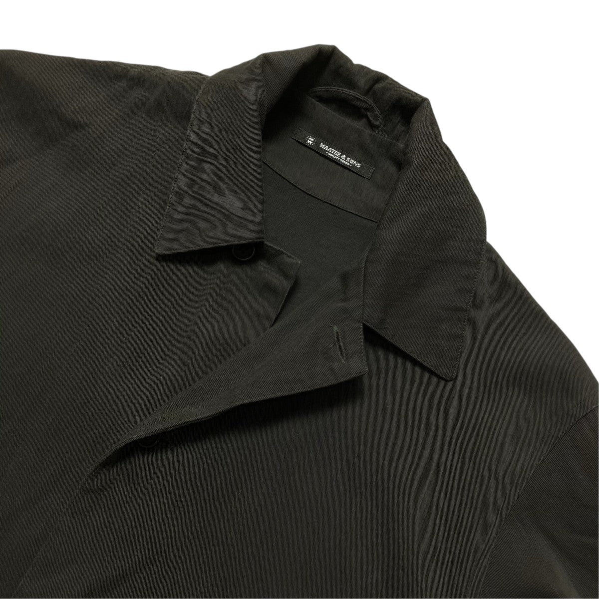 MAATEE＆SONS for khaki Shirt JacketカバーオールMTKH5303-0610 古着・中古-3枚目のアイテム画像
