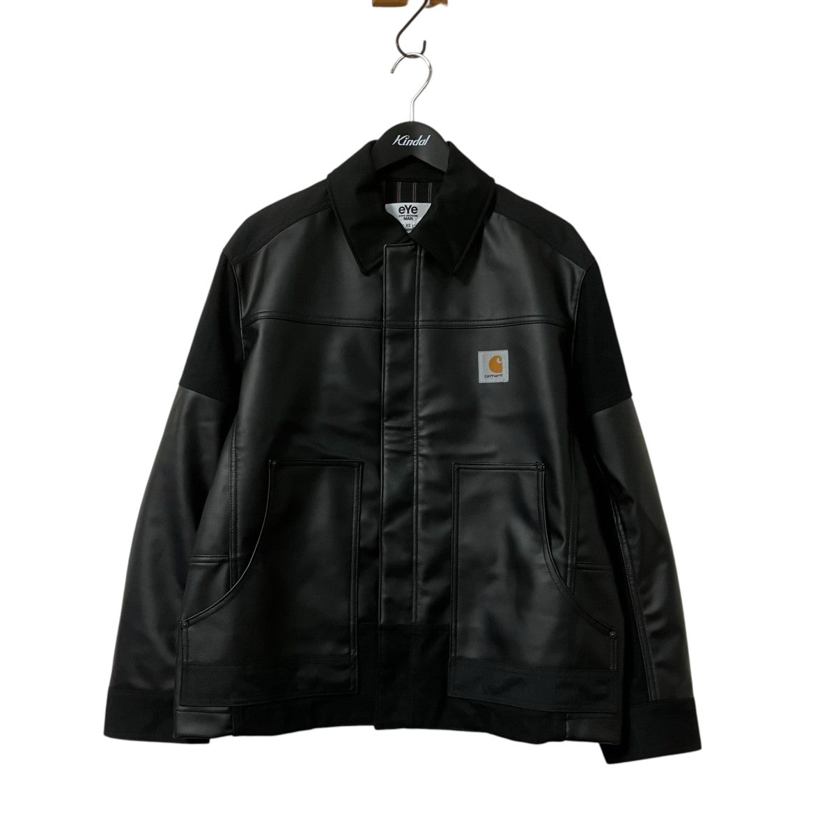 JUNYA WATANABE MAN×CarHartt レザージャケットWM-J904 古着・中古-1枚目のアイテム画像