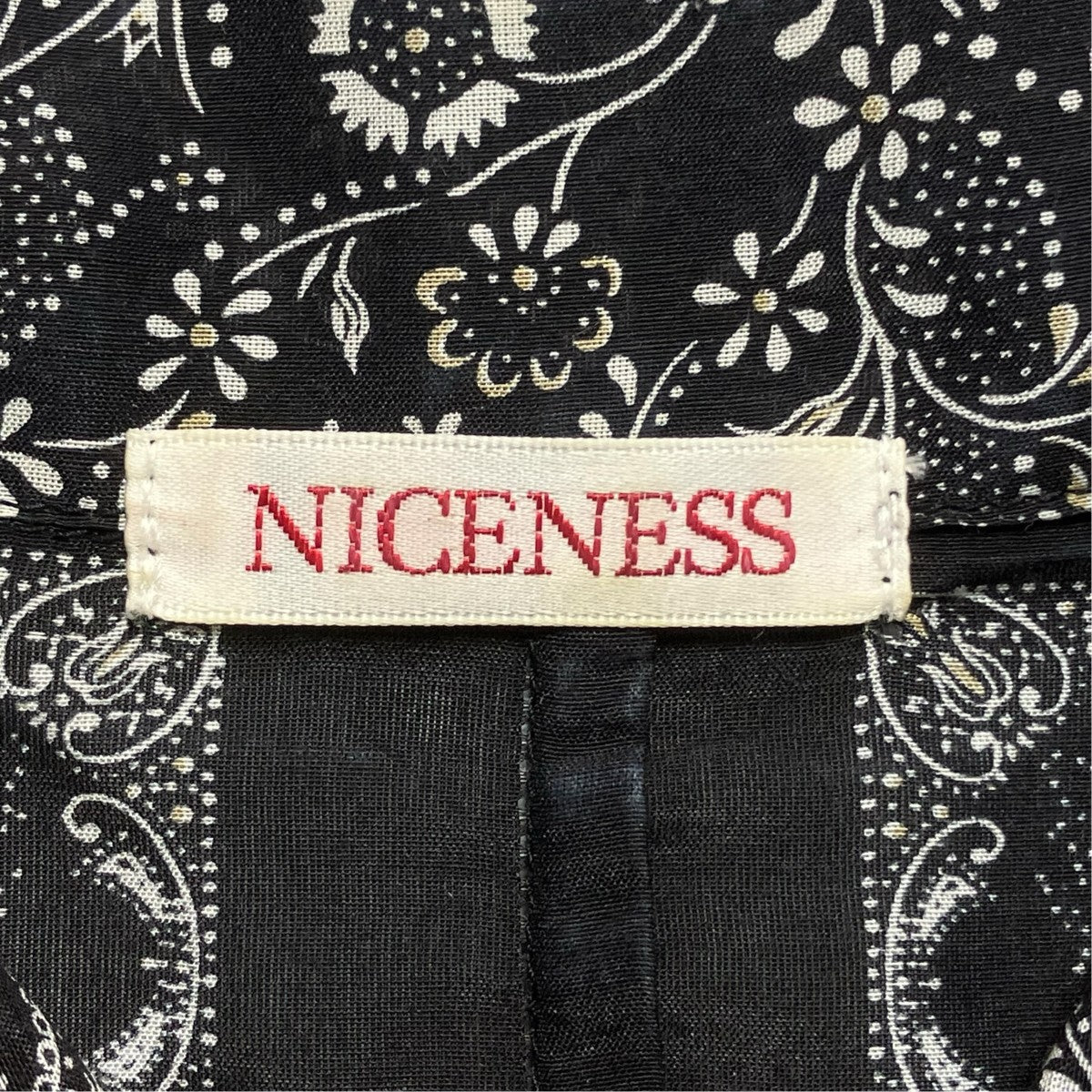 NICENESS 長袖シャツNN-3701Y15 古着・中古-8枚目のアイテム画像