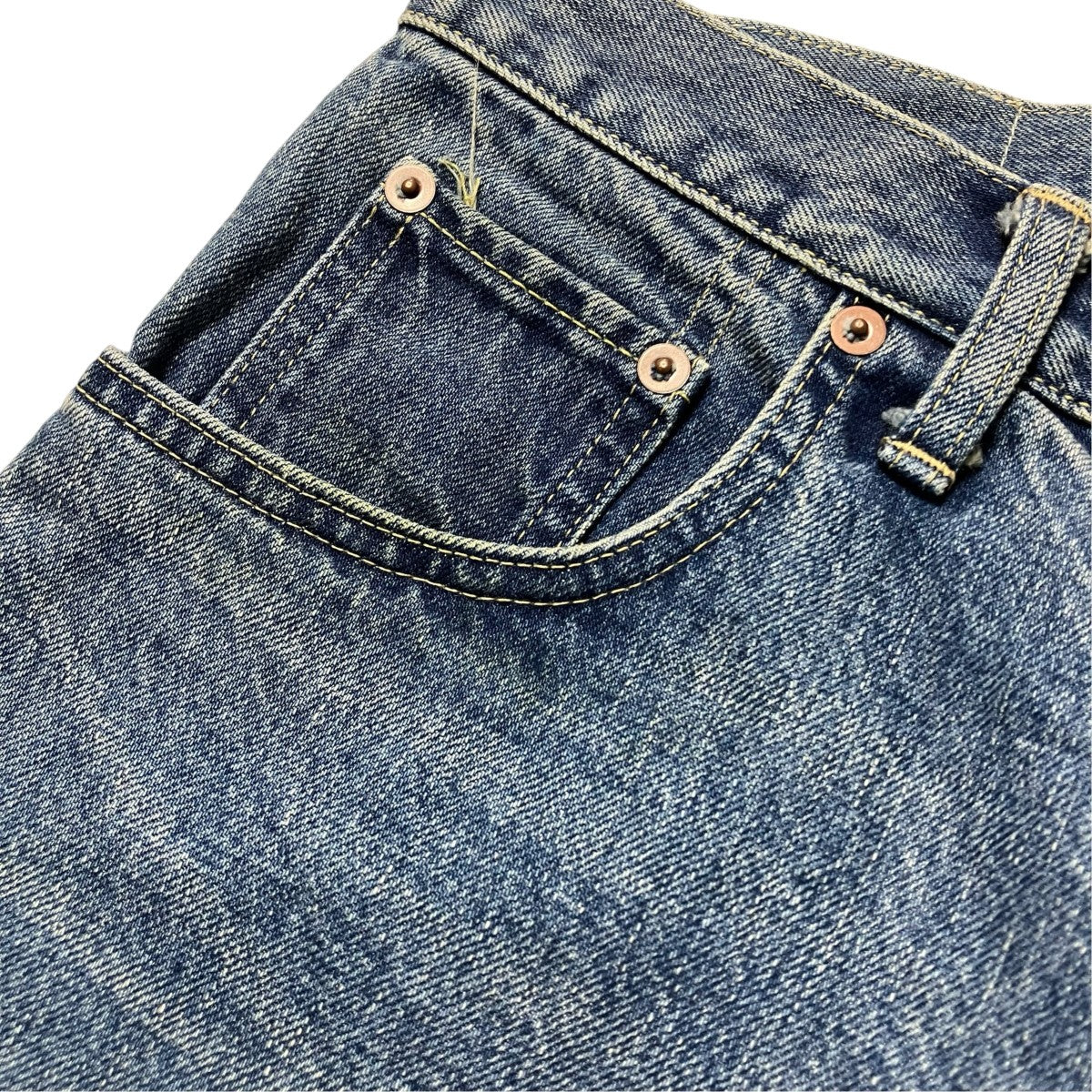 ssstein TWIST SEAM VINTAGE DENIM JEANSツイストシームデニムパンツST.1070 古着・中古-6枚目のアイテム画像