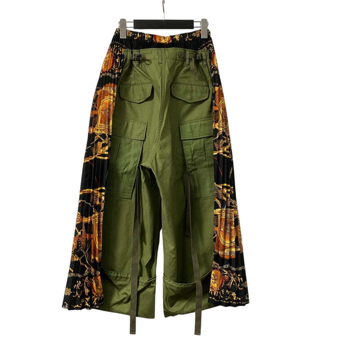 JUNYA WATANABE 25SS切替プリーツワイドパンツJO-P025 古着・中古-2枚目のアイテム画像