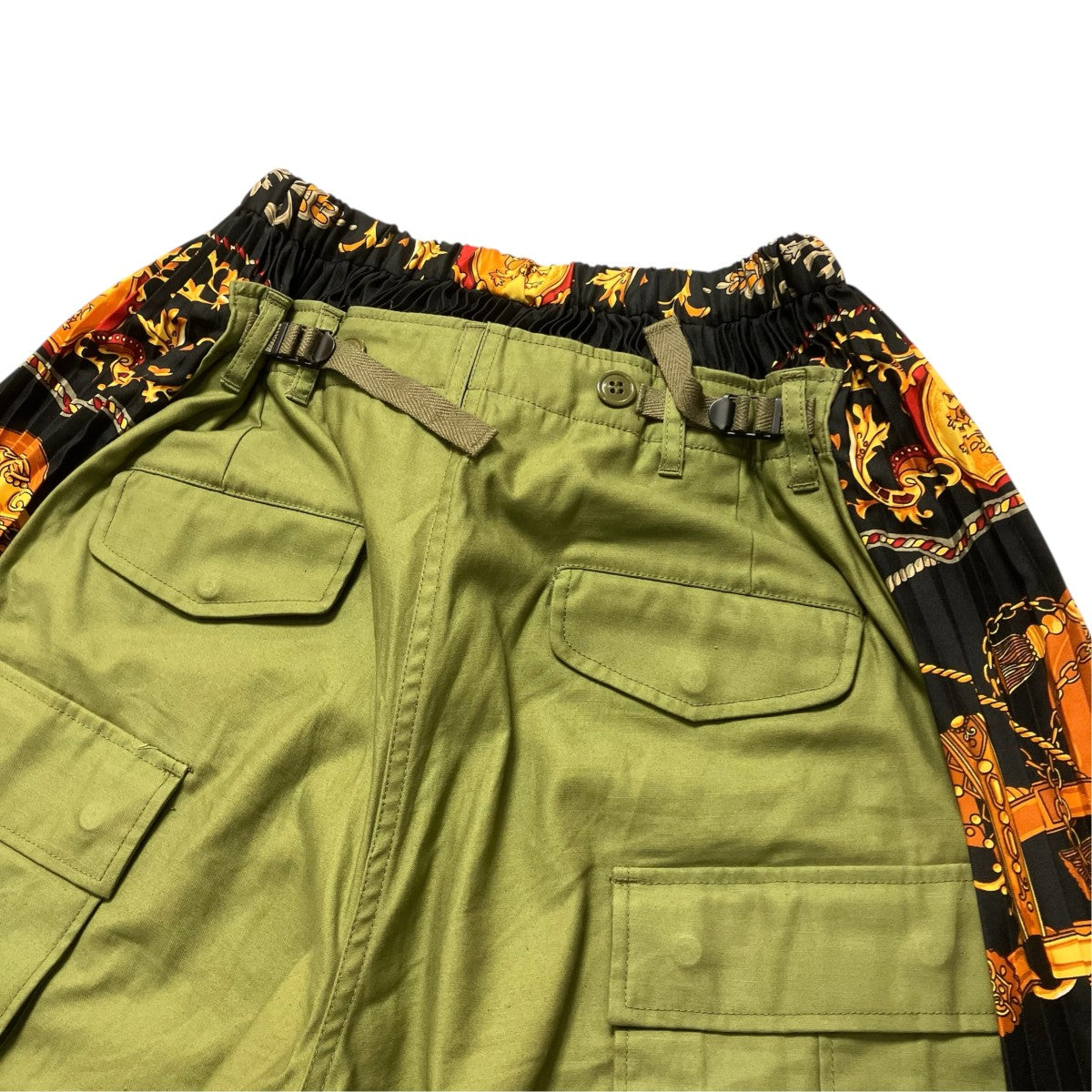 JUNYA WATANABE 25SS切替プリーツワイドパンツJO-P025 古着・中古-5枚目のアイテム画像