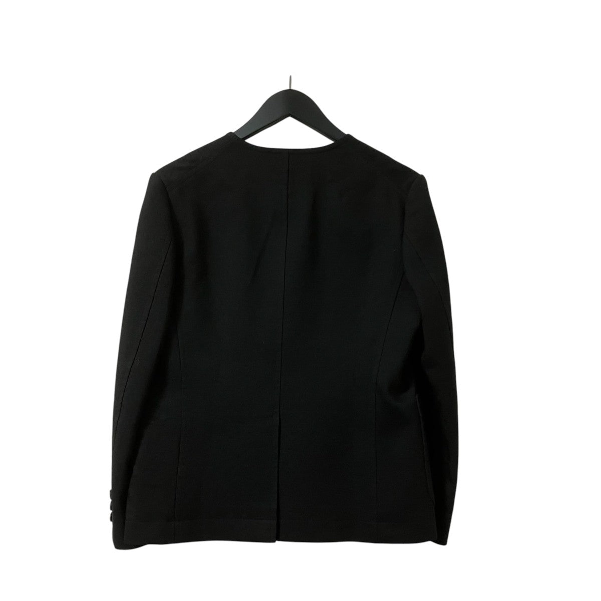 tricot COMME des GARCONS 20AWウールリネンノーカラージャケットTF-J010 古着・中古-2枚目のアイテム画像