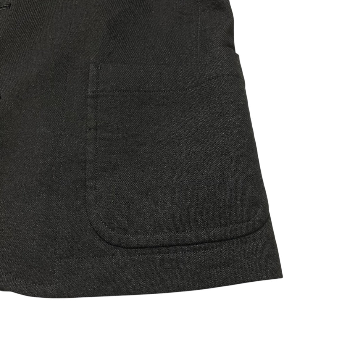 tricot COMME des GARCONS 20AWウールリネンノーカラージャケットTF-J010 古着・中古-5枚目のアイテム画像