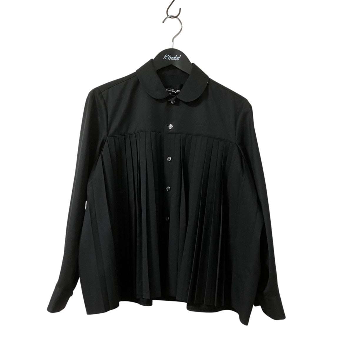 tricot COMME des GARCONS 20AWプリーツシャツTF-B002 古着・中古-1枚目のアイテム画像