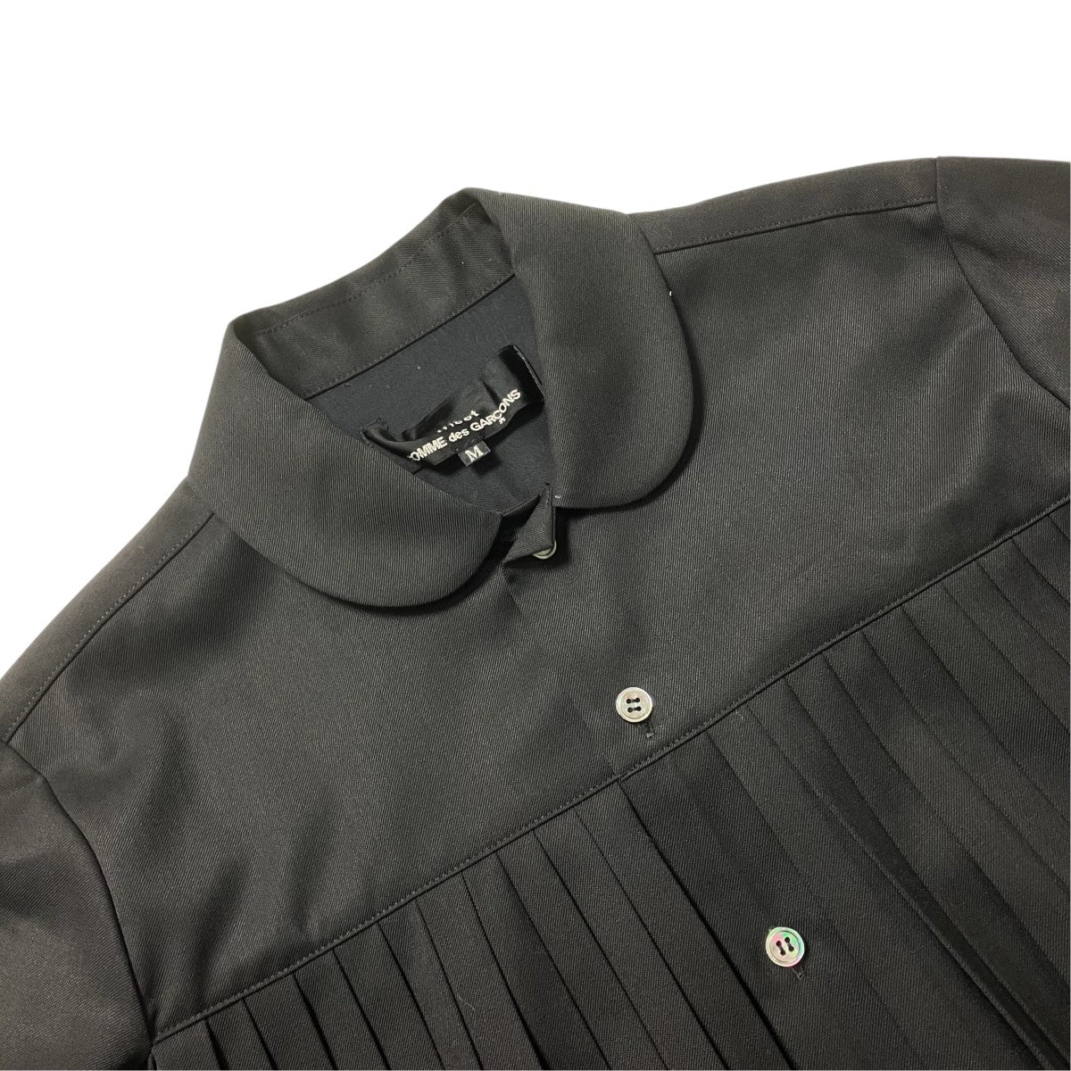 tricot COMME des GARCONS 20AWプリーツシャツTF-B002 古着・中古-3枚目のアイテム画像