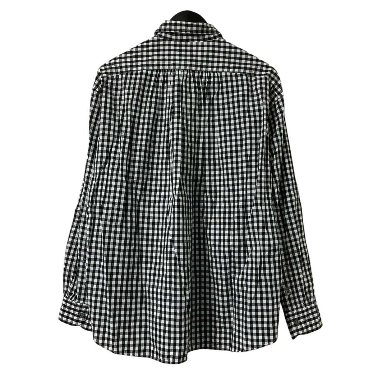 Porter Classic ROLL UP GINGHAM CHECK SHIRTチェックシャツ 古着・中古-2枚目のアイテム画像