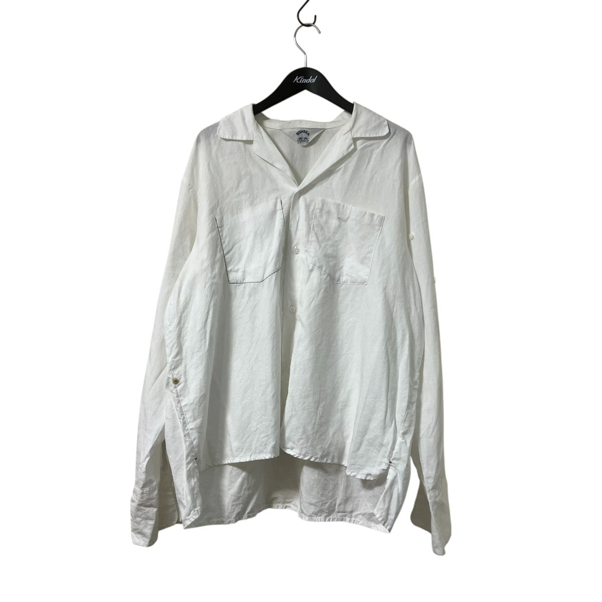 SUNSEA LINEN GIGOLO＆GIGOLET SHIRT長袖シャツ20S13 古着・中古-1枚目のアイテム画像