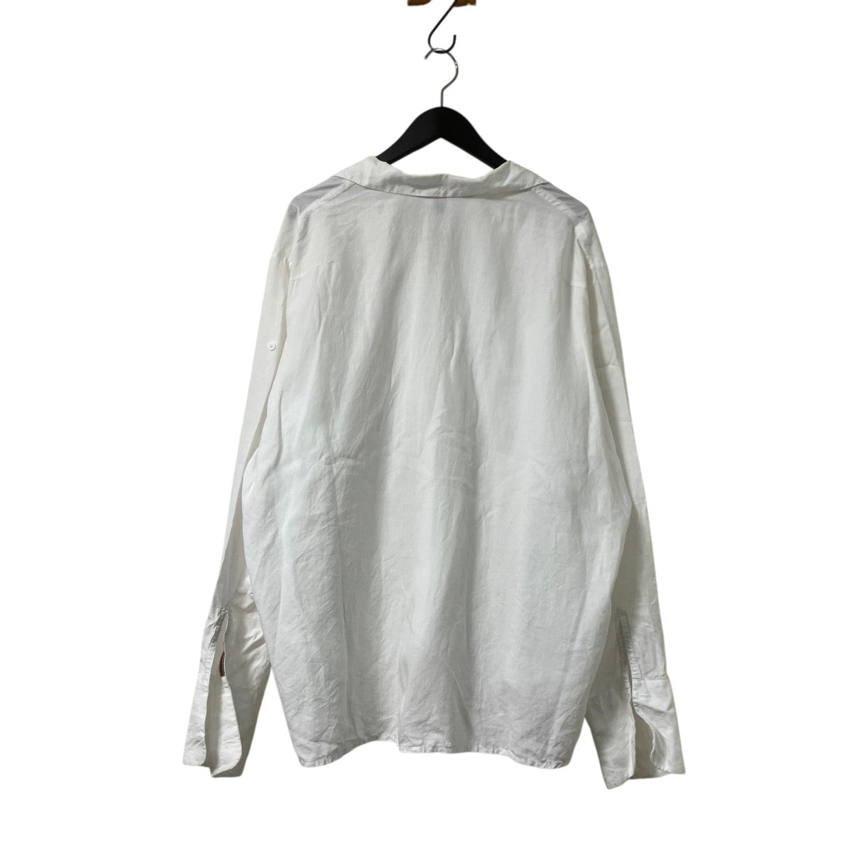 SUNSEA LINEN GIGOLO＆GIGOLET SHIRT長袖シャツ20S13 古着・中古-2枚目のアイテム画像