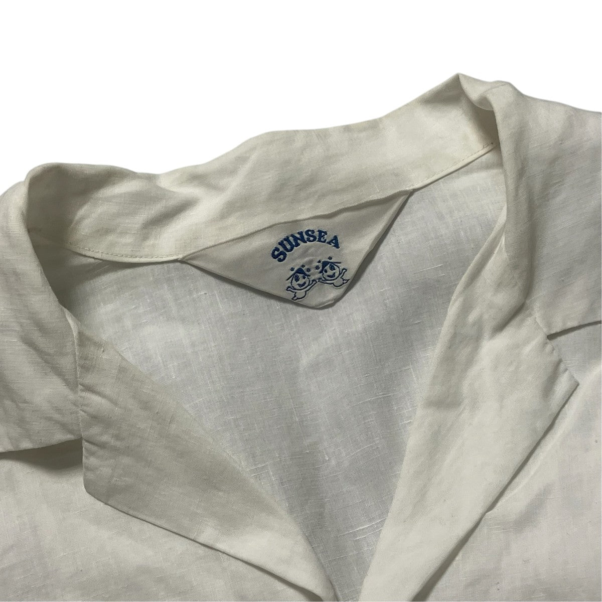 SUNSEA LINEN GIGOLO＆GIGOLET SHIRT長袖シャツ20S13 古着・中古-7枚目のアイテム画像