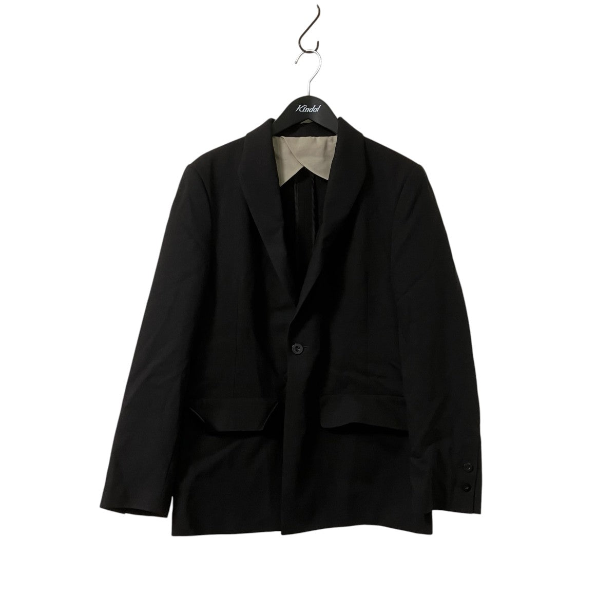 IRENISA 26SSMODIFIED SHAWL COLLAR JACKETテーラードジャケットIH 26SS J007 NDV 古着・中古-1枚目のアイテム画像