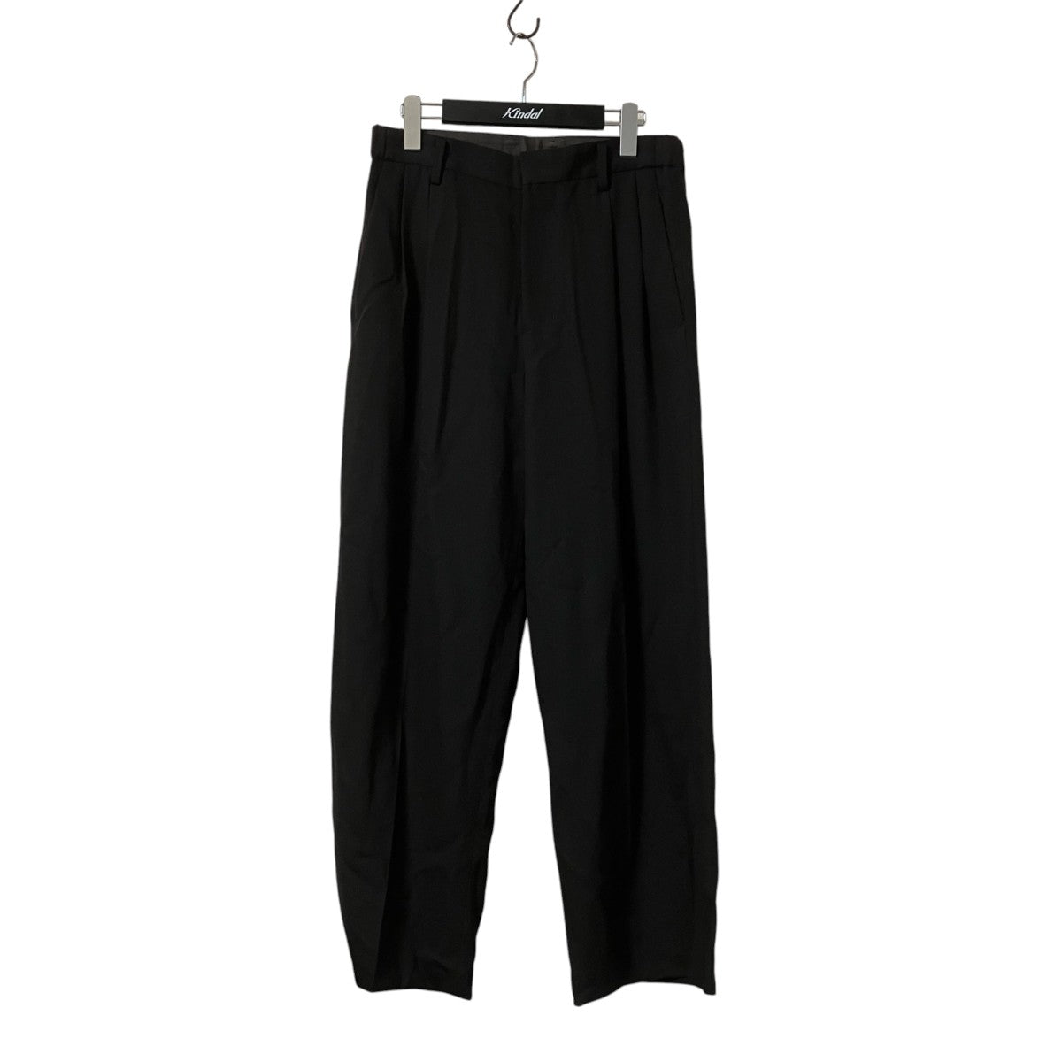 IRENISA 26SSTWO TUCKS WIDE TROUSERSスラックスIH 26SS P018 NDV 古着・中古-1枚目のアイテム画像
